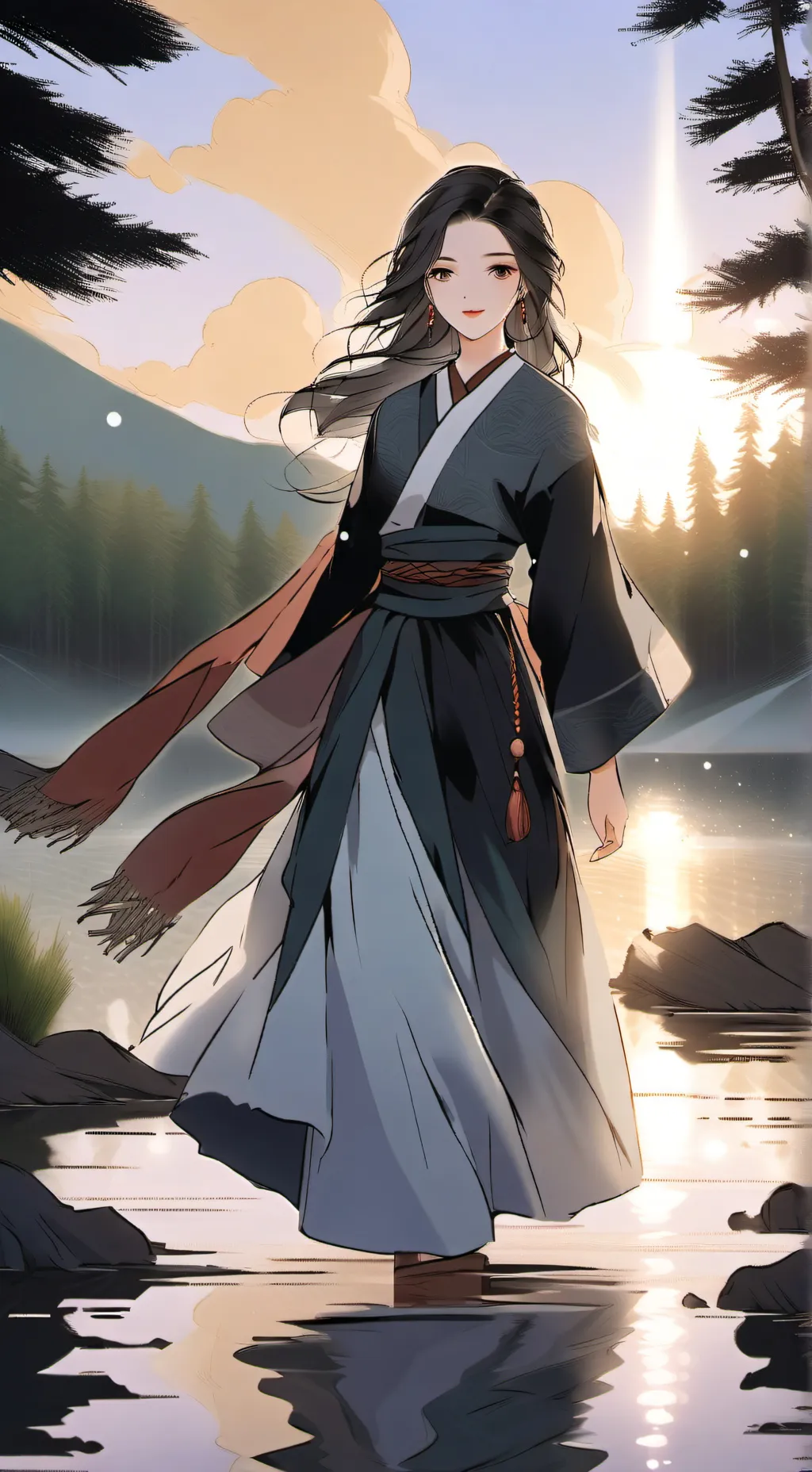 ai character: Raven background