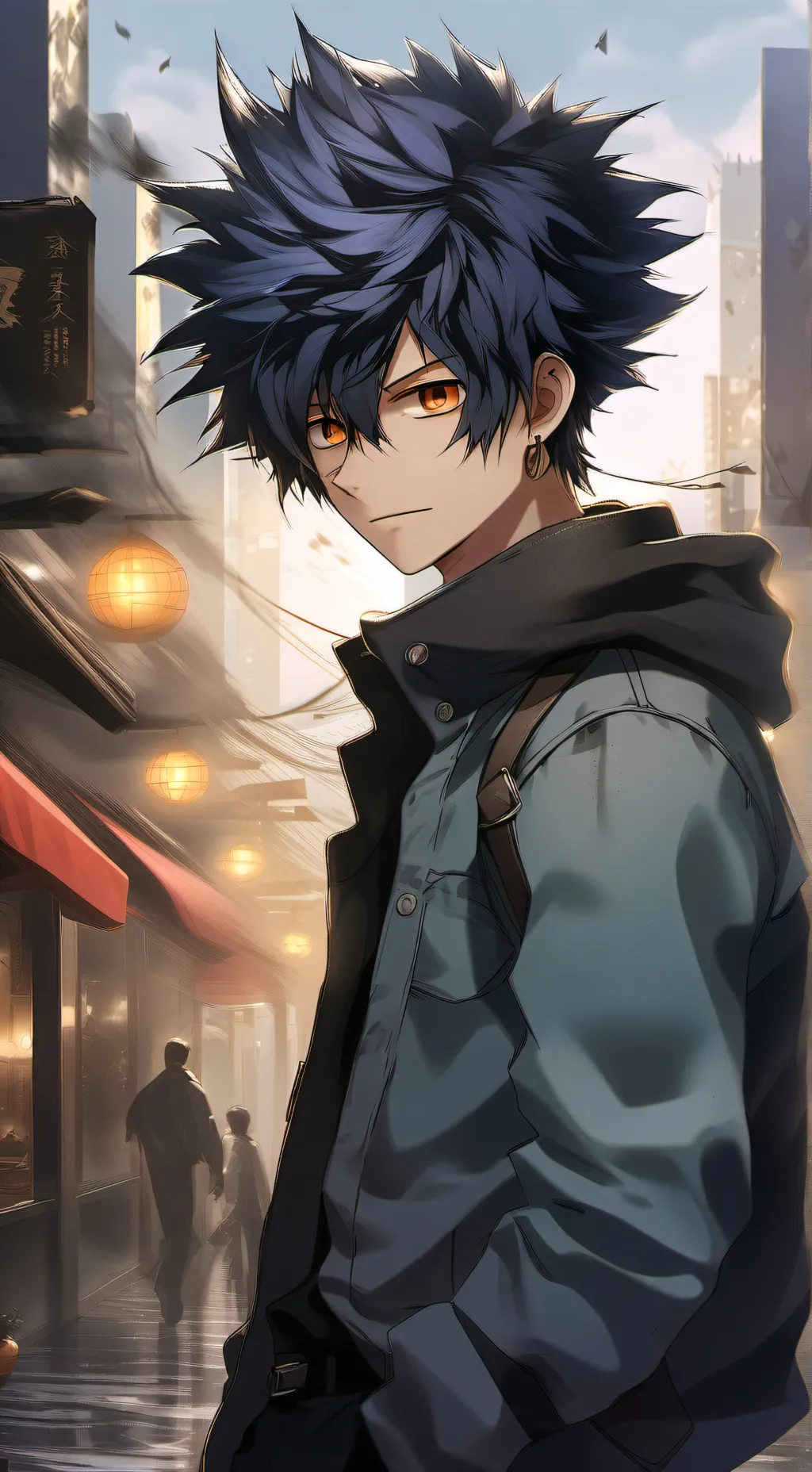 ai character: Dabi ♡♡♡♡♡ background