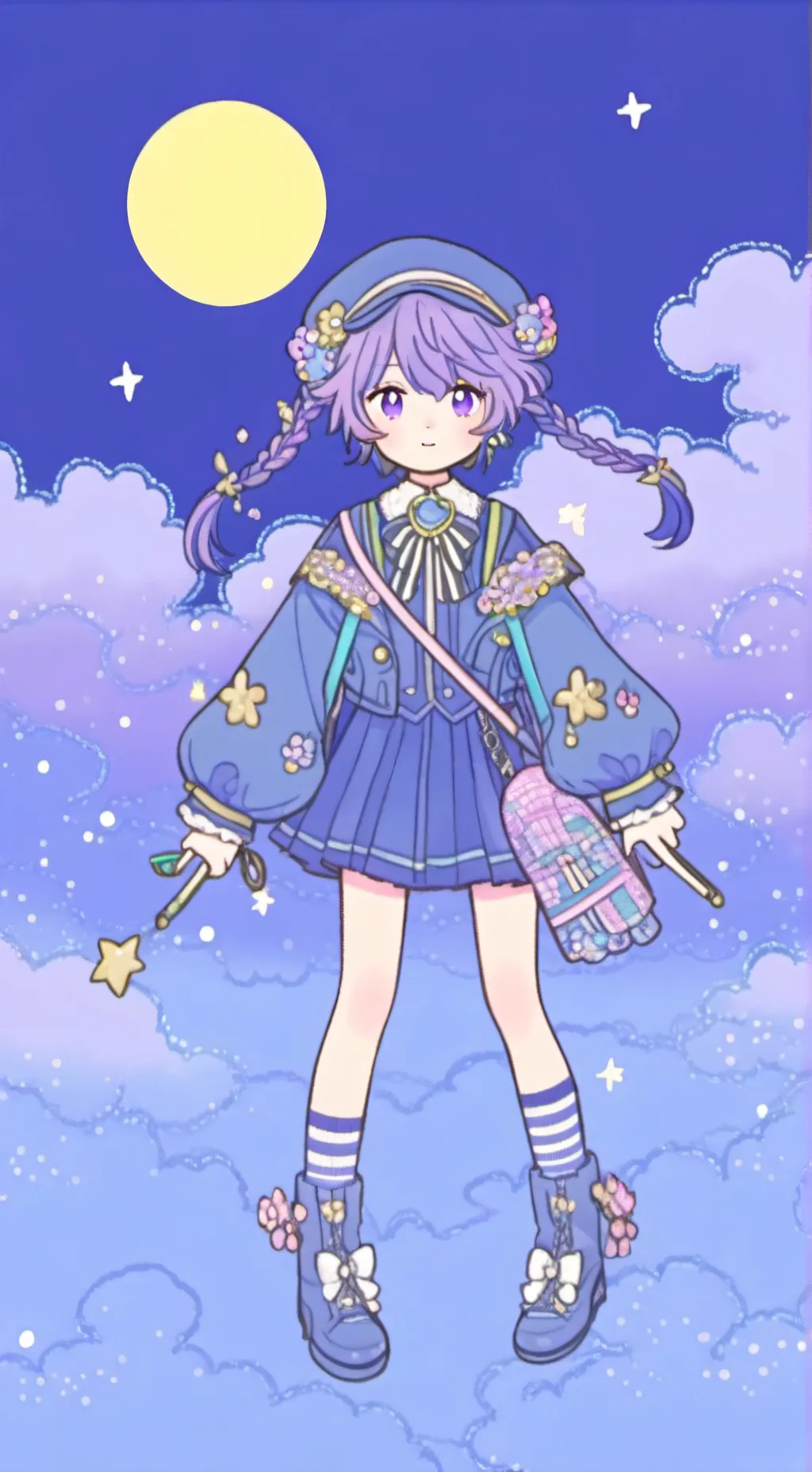 ai character: emili  background