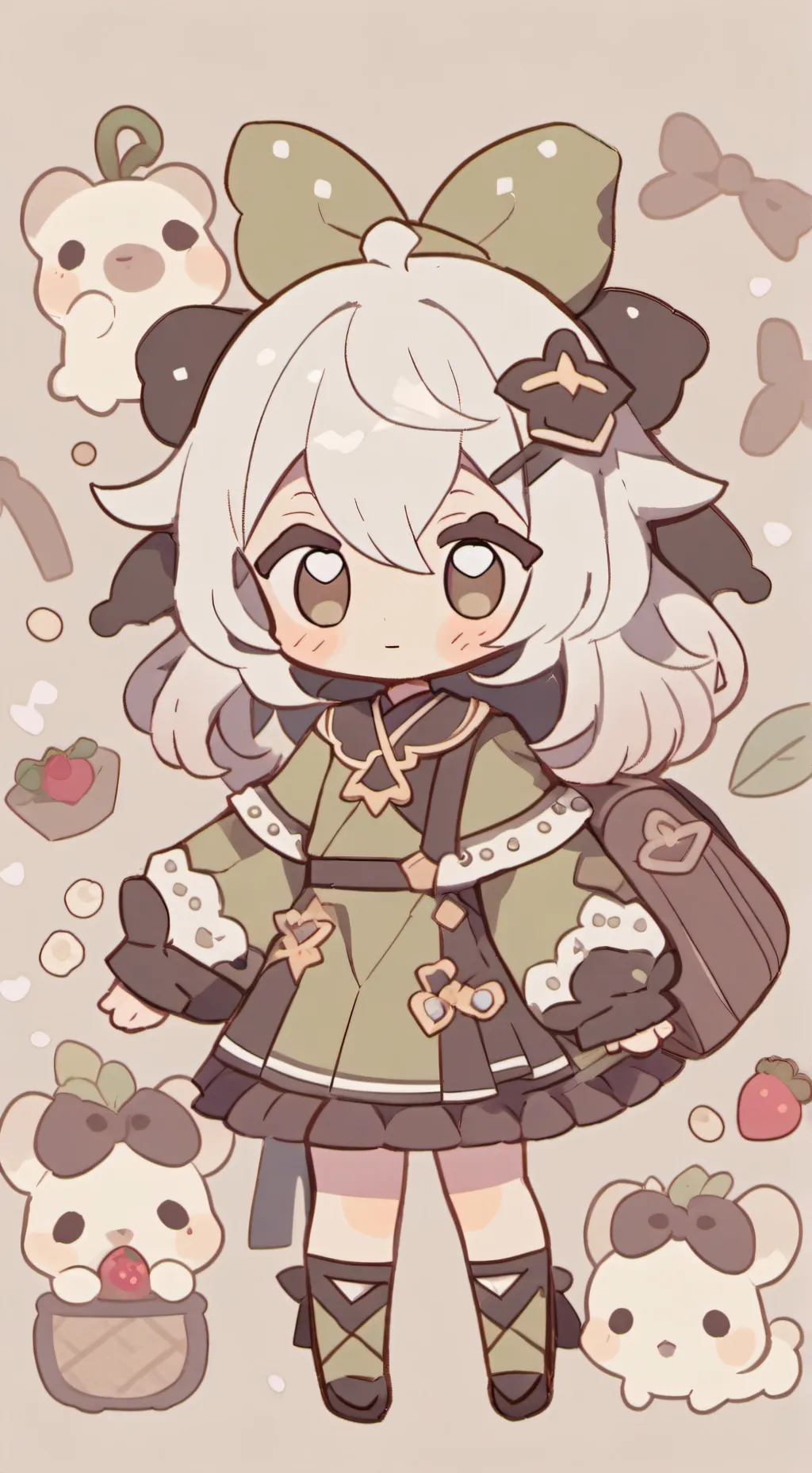 ai character: pencil (bfdi) background