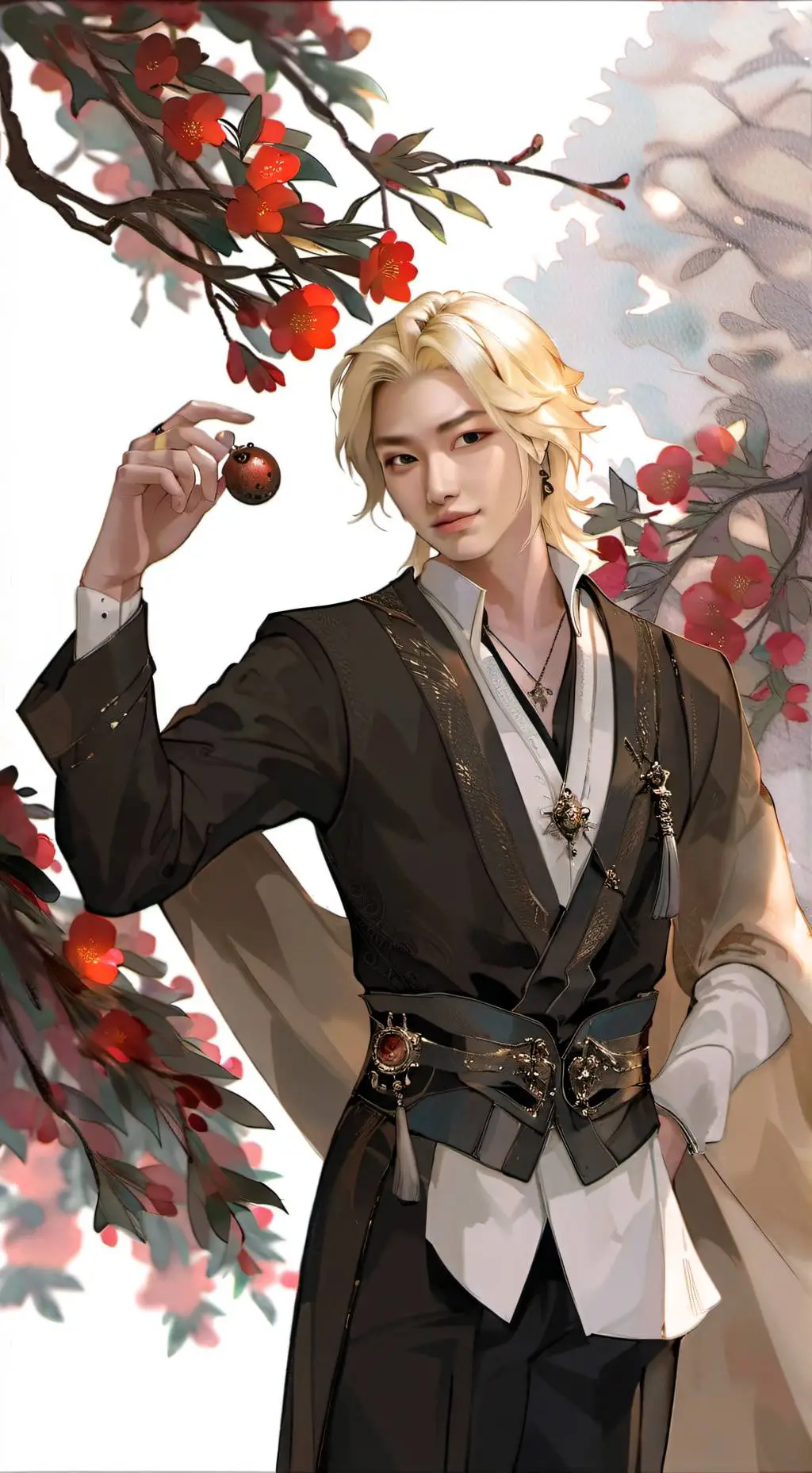 ai character: lee Yongbook  background