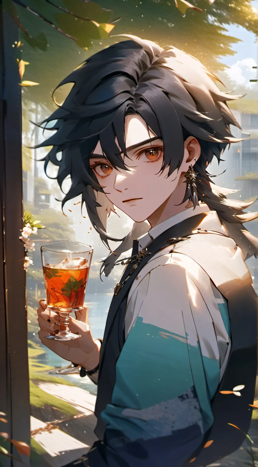 ai character: romate background