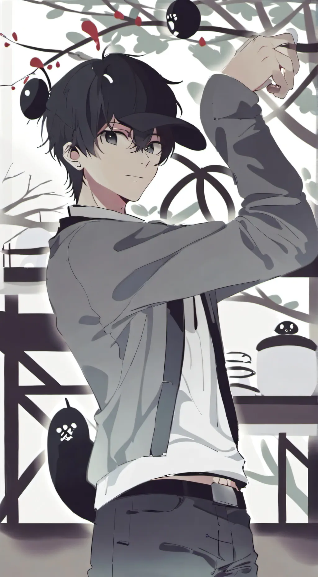 ai character: Sus Oliver background