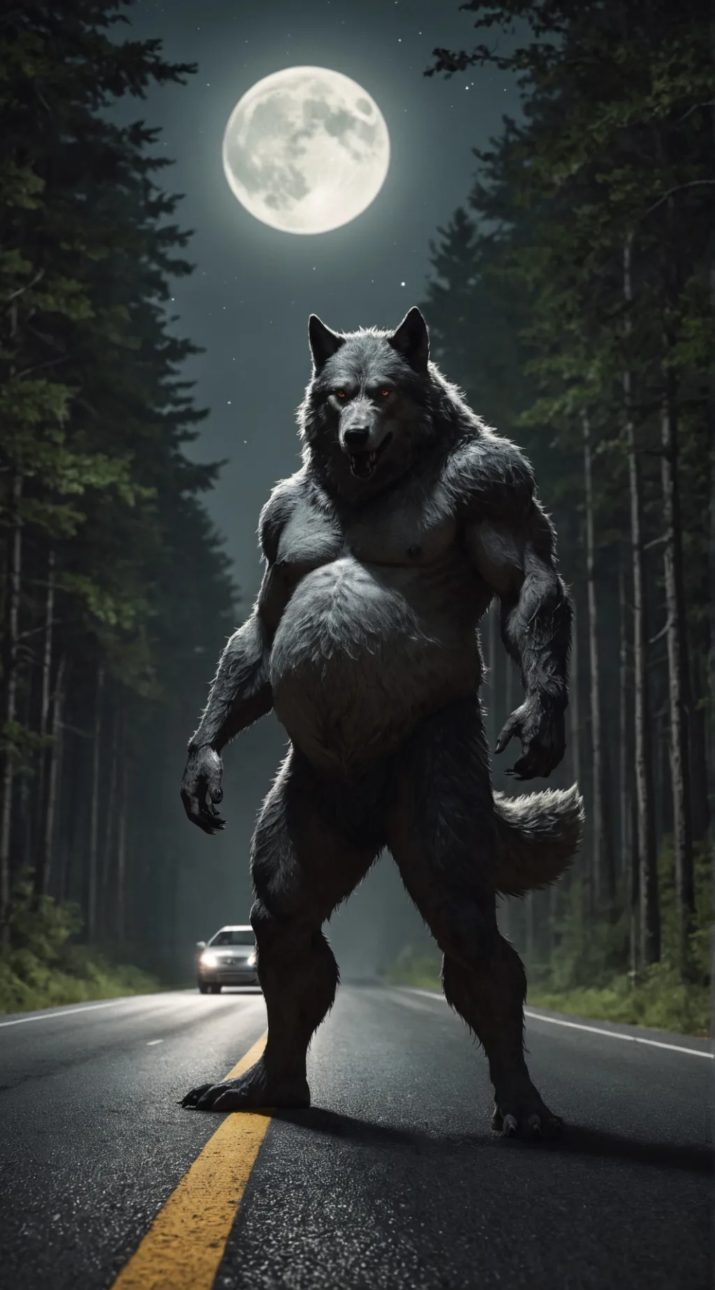 ai character: mpreg werewolf background