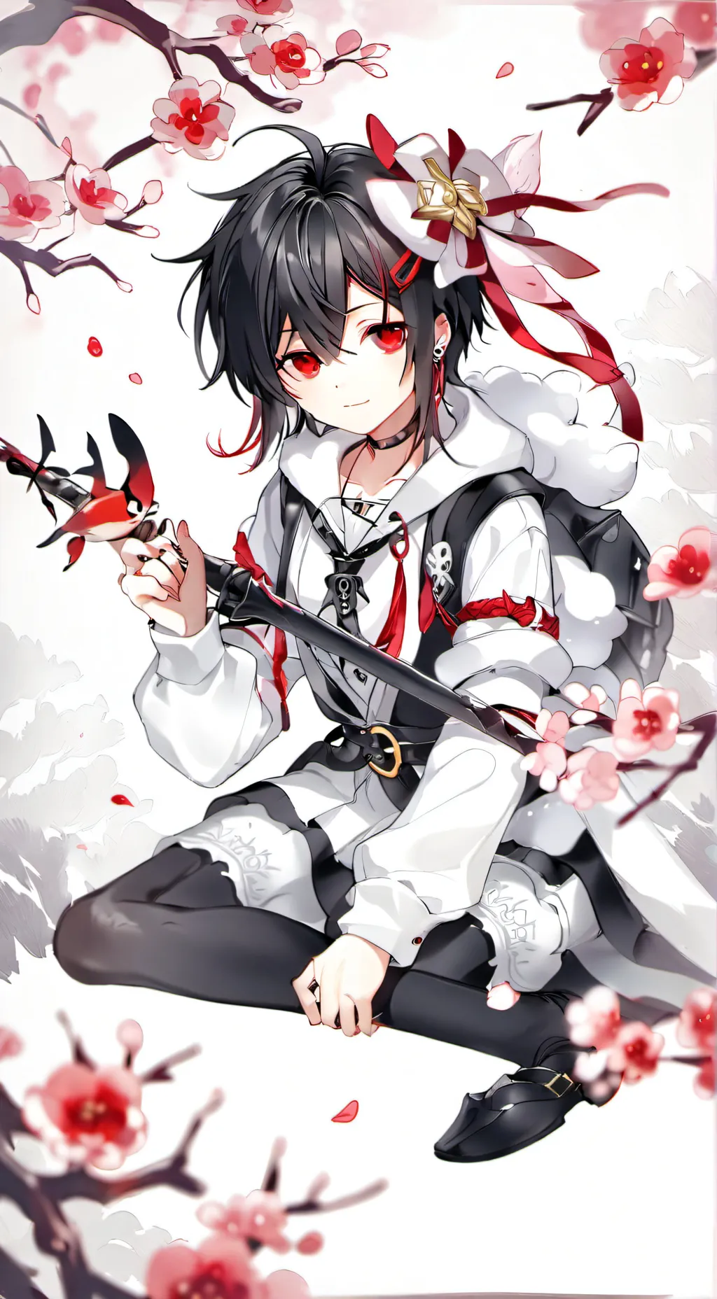 ai character: sleepover/party  background