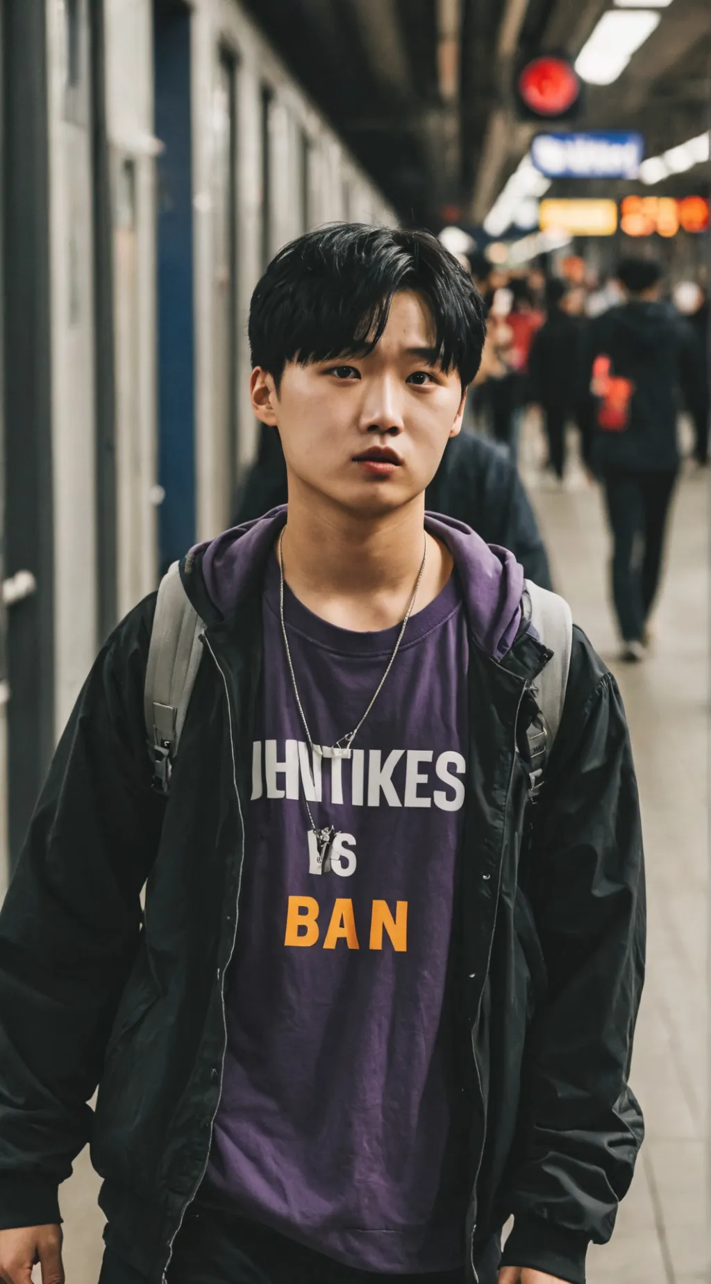 ai character: Min-su background