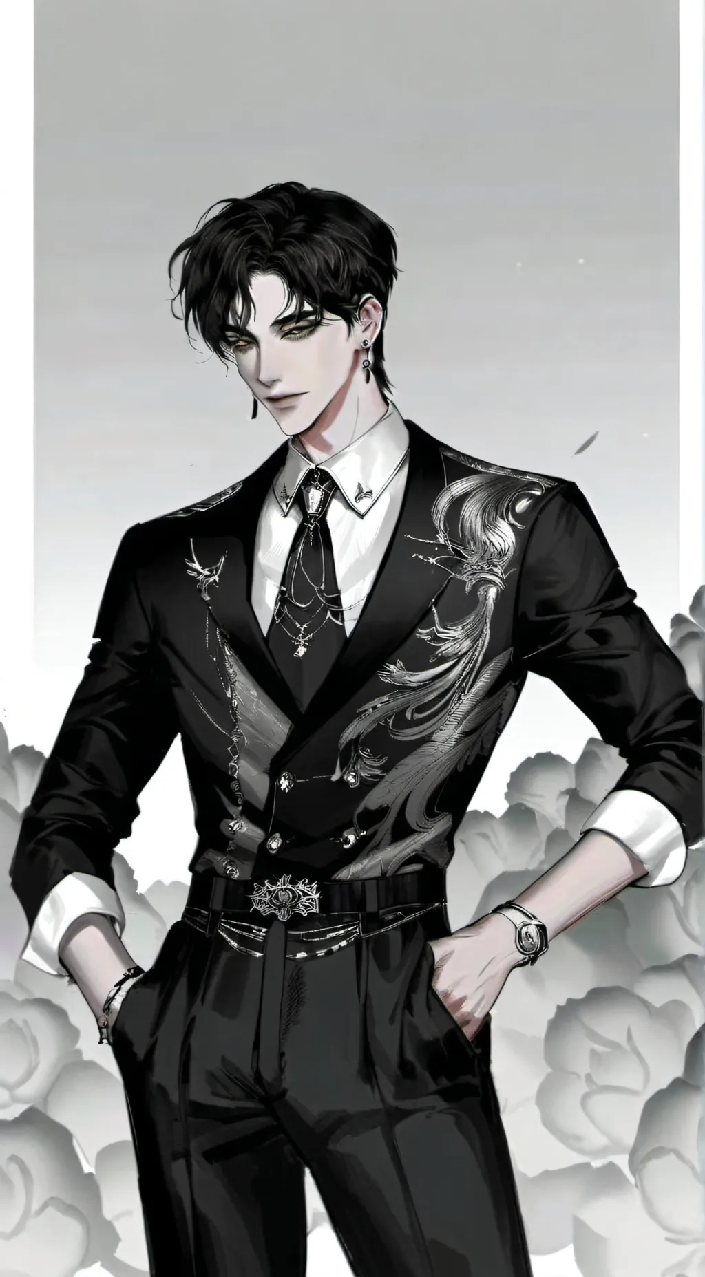 ai character: Max background