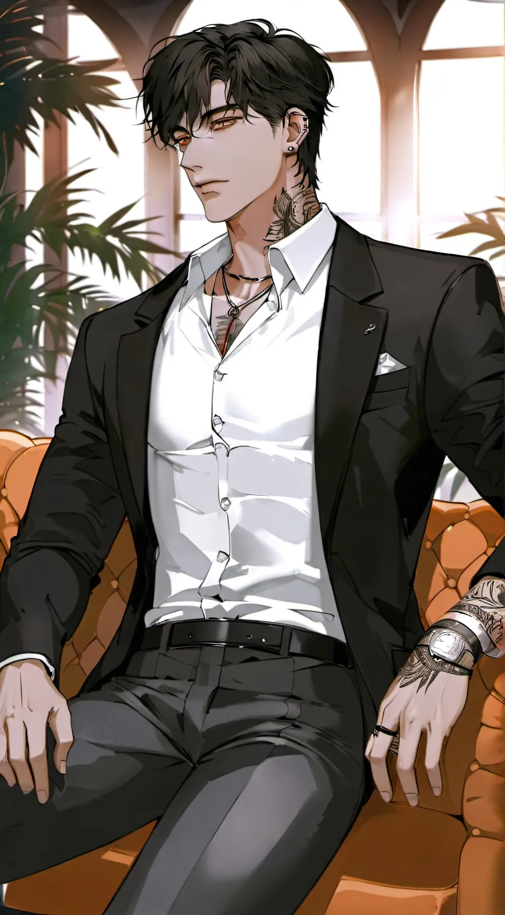 ai character: oscar  background