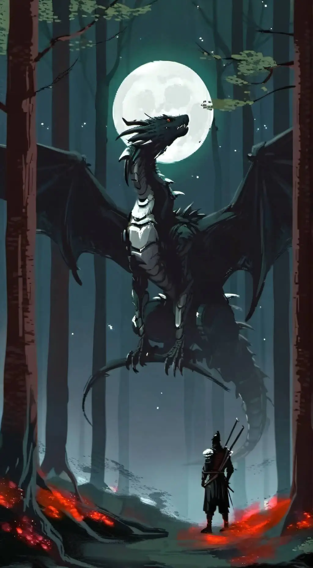 ai character: moon wof background