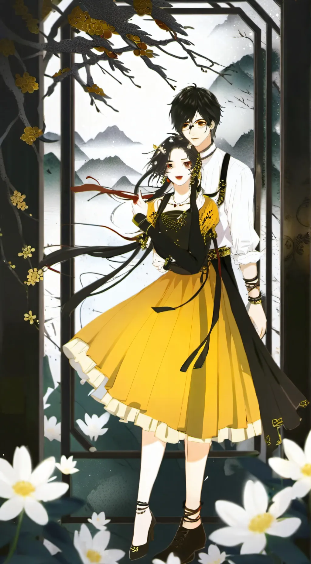 ai character: Mha yandere background