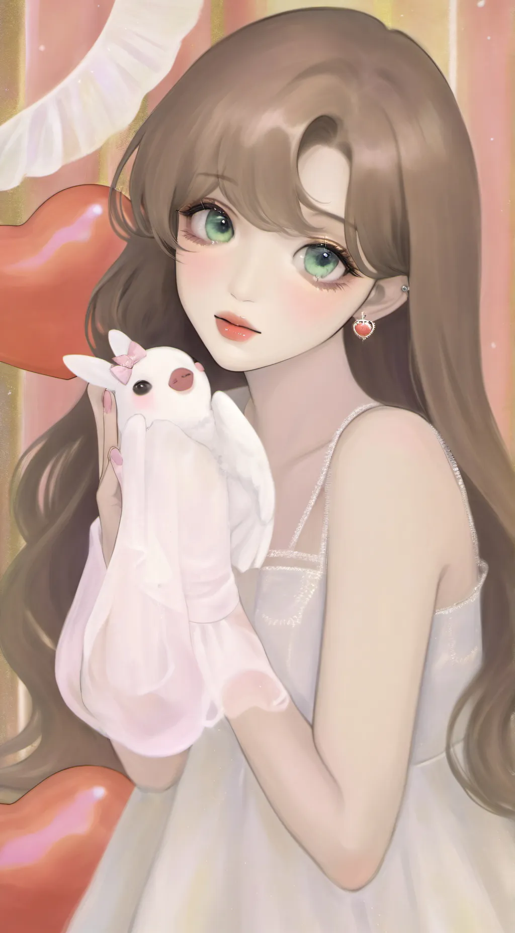 ai character: Lizzy  background