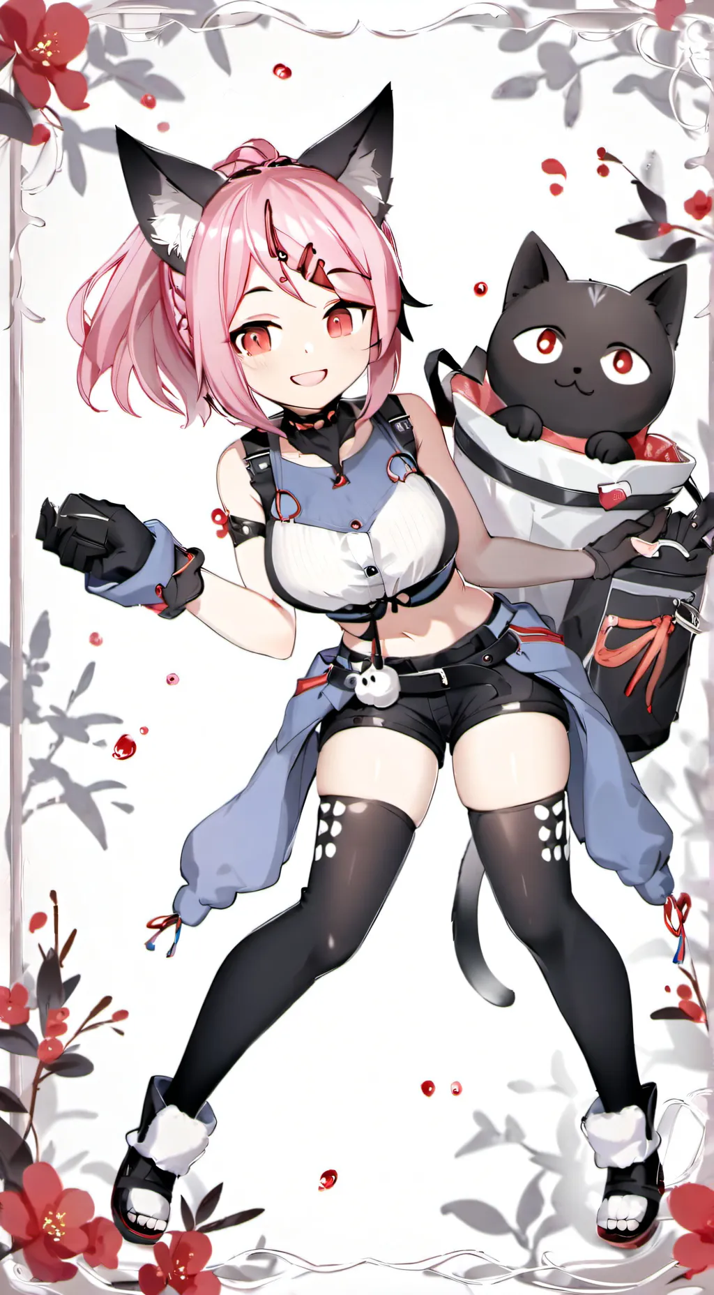 ai character: Amélia background