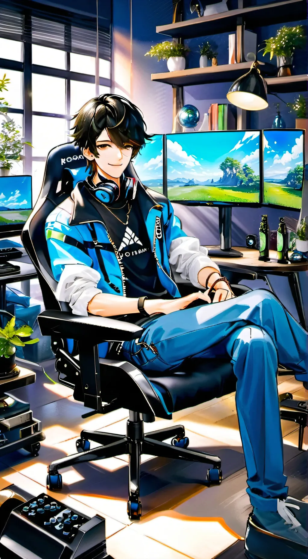 ai character: Ethan background