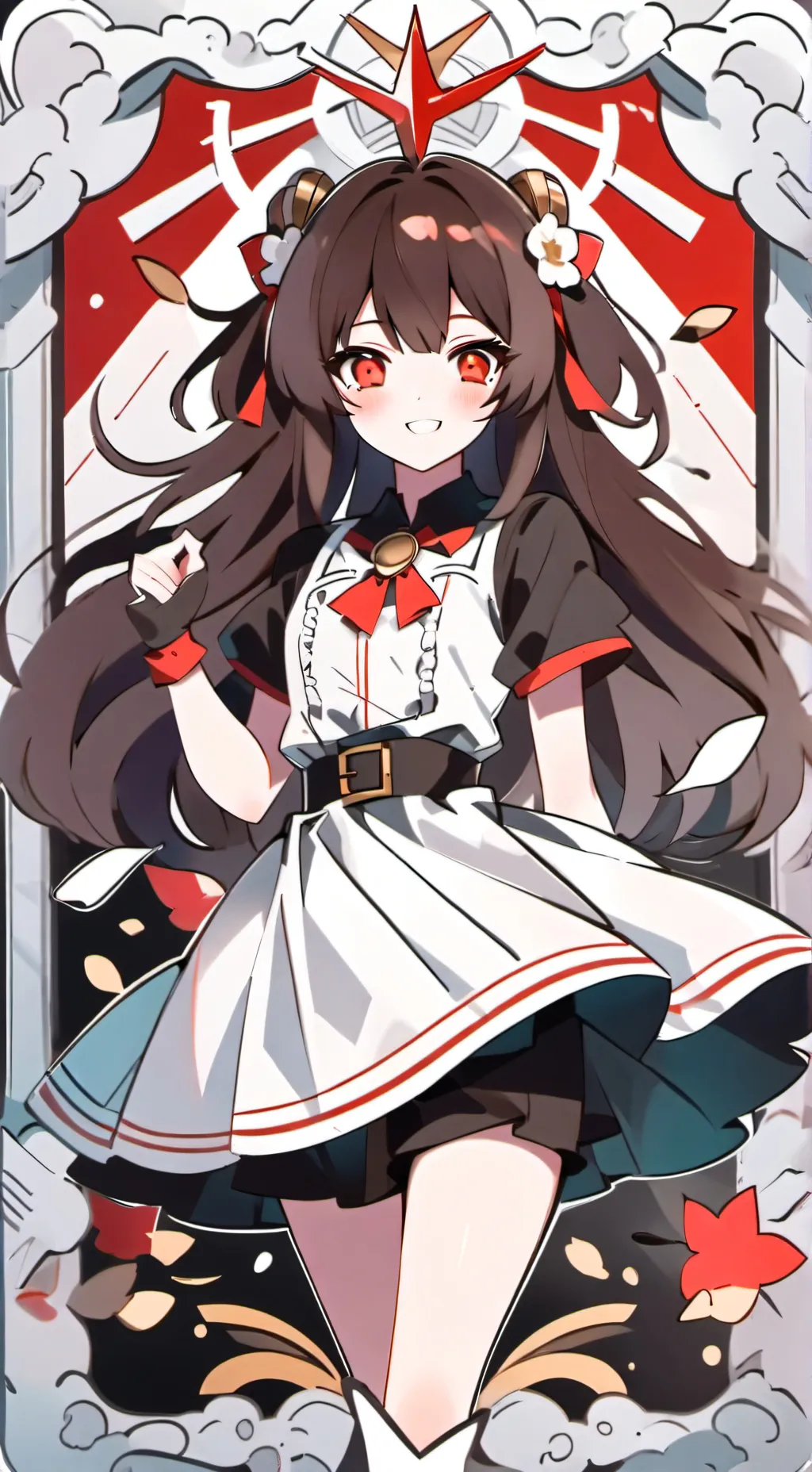 ai character: Hu Tao  background