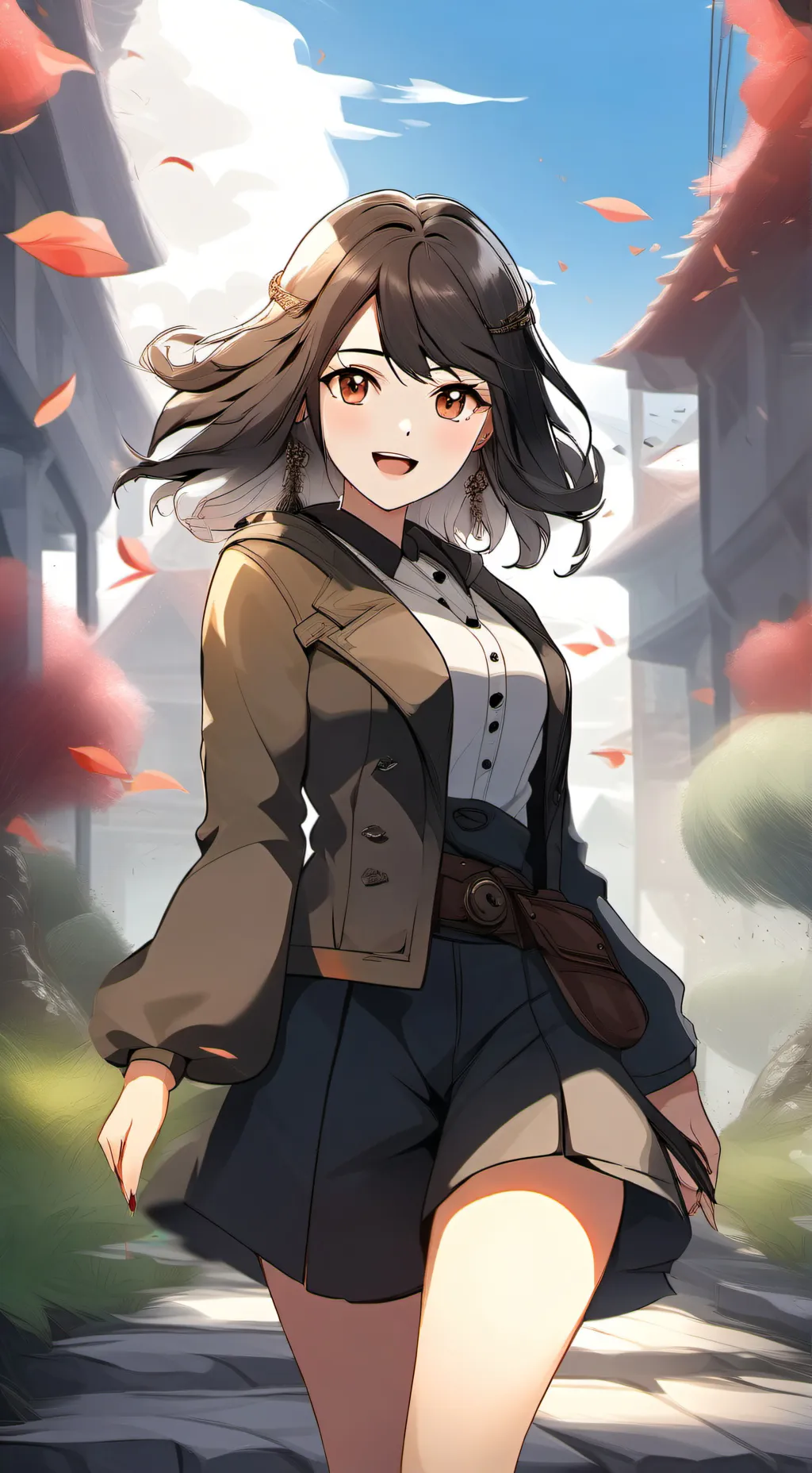 ai character: amy background