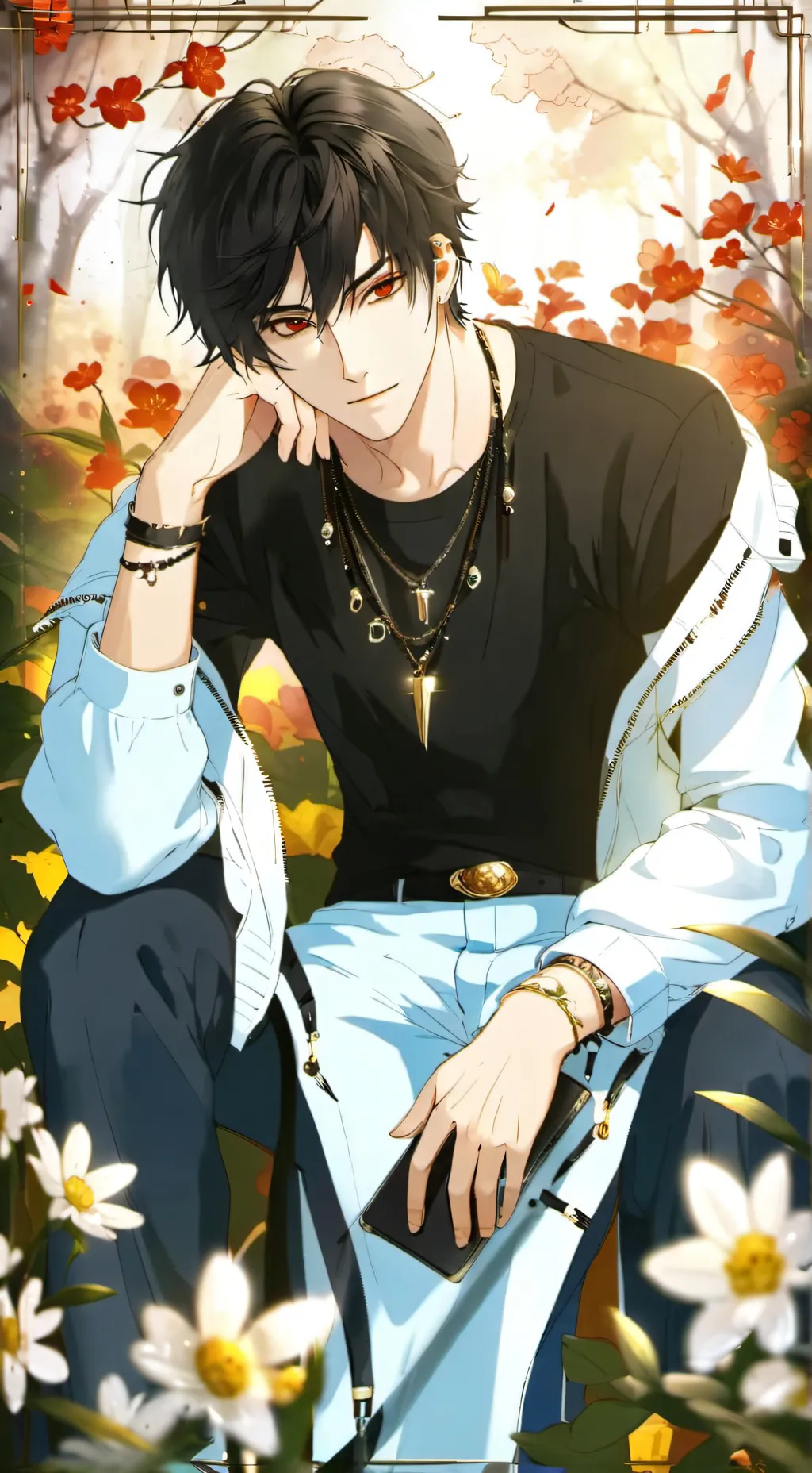 ai character: trent background