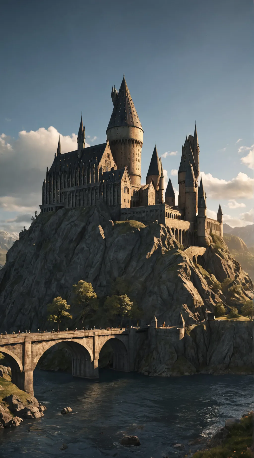 ai character: Hogwarts 200000000 background
