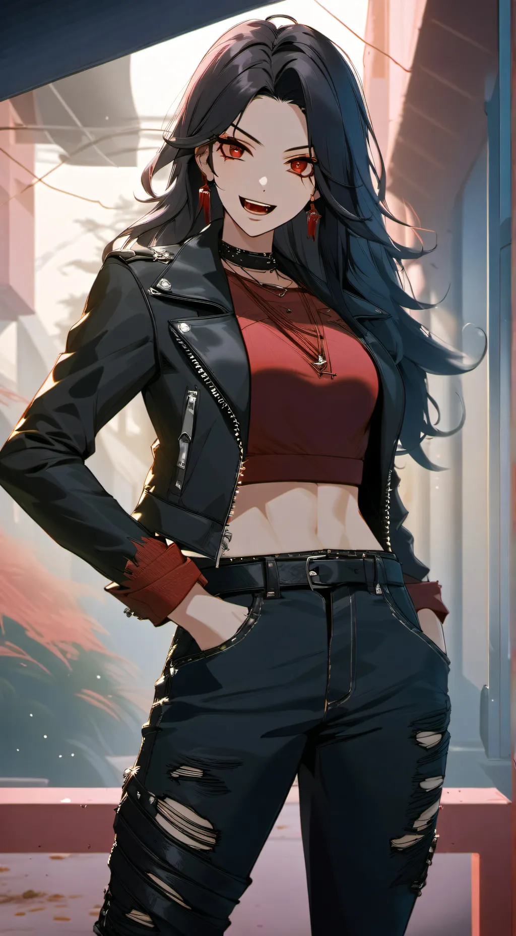 ai character: Vampire fam🩸 background