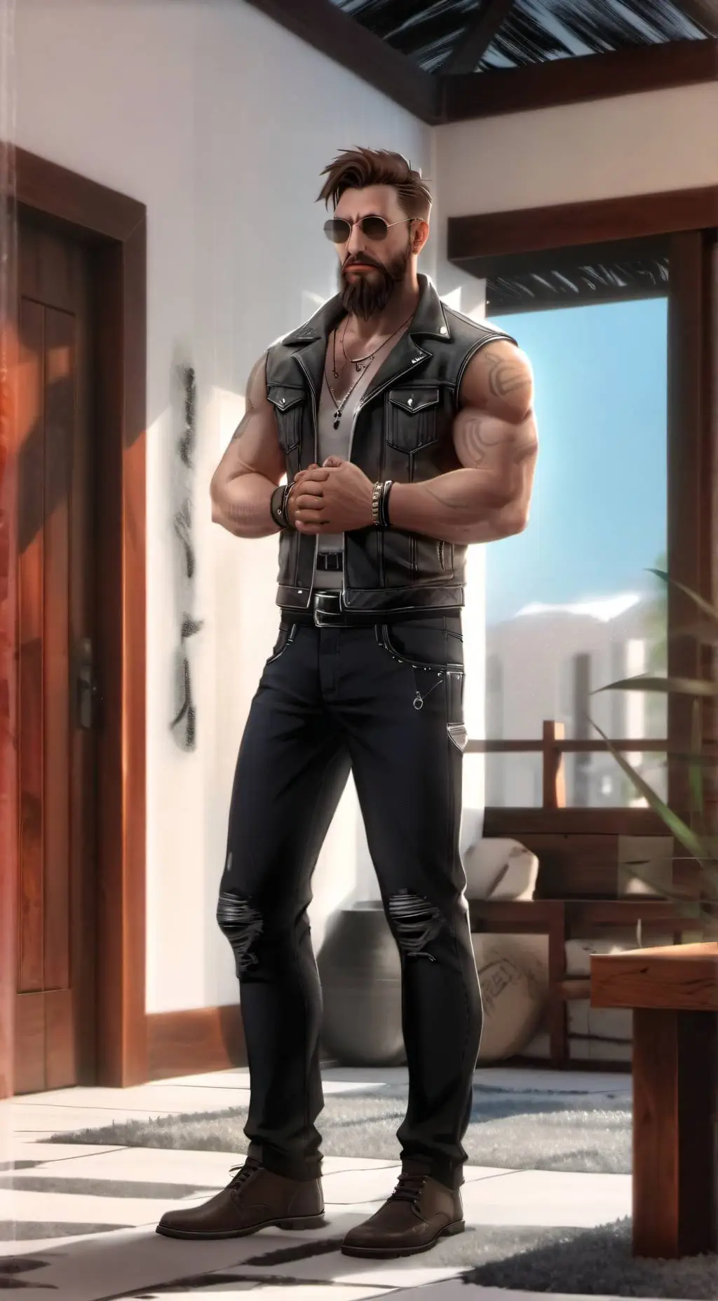 ai character: Alex background