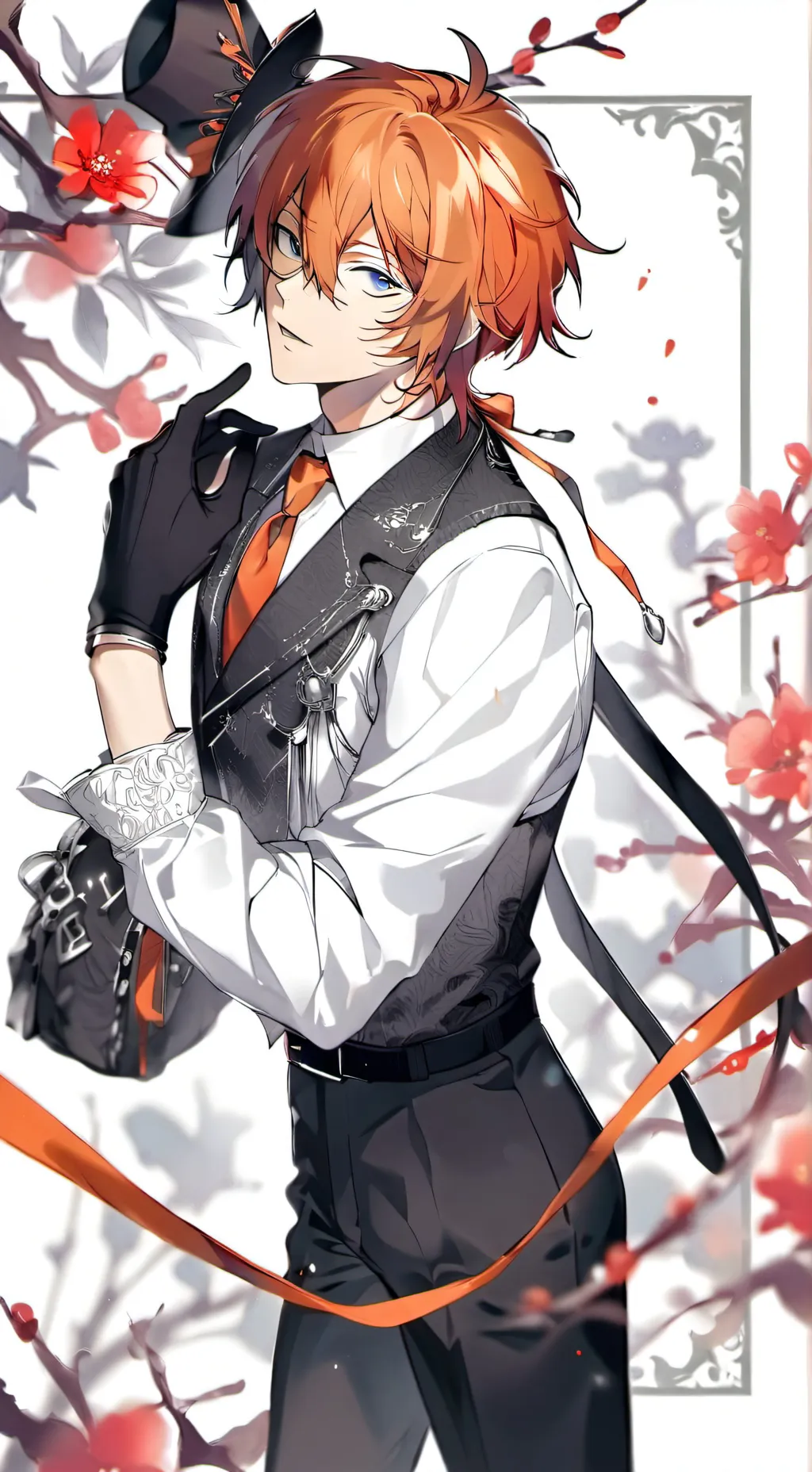 ai character: Chuuya Nakahara background