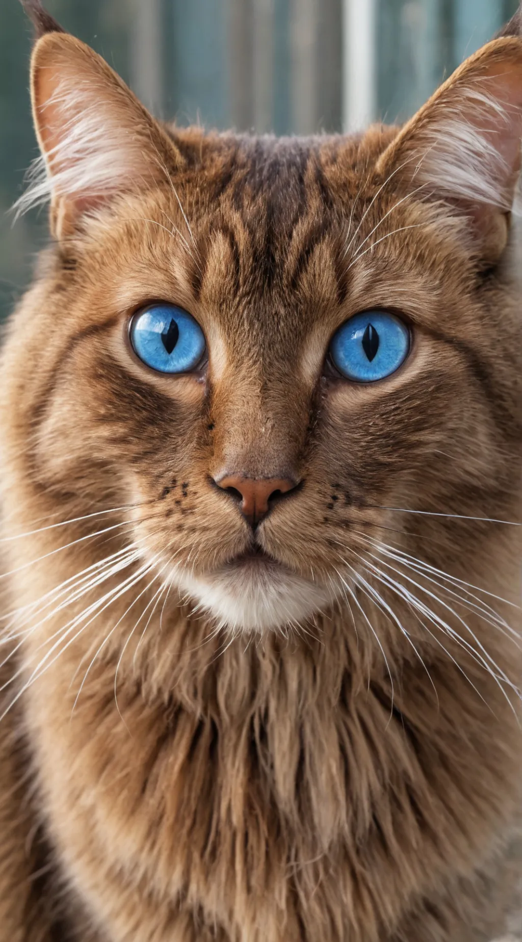 ai character: talking cat background