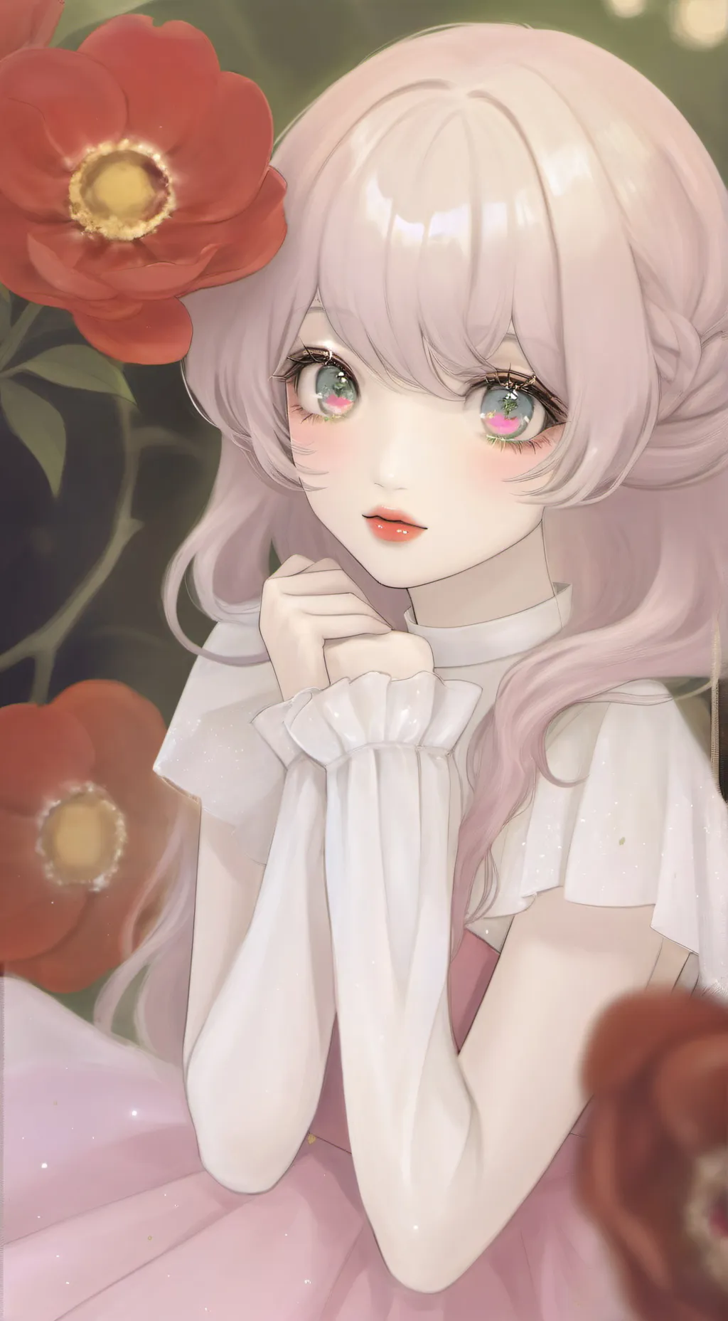 ai character: Luna background