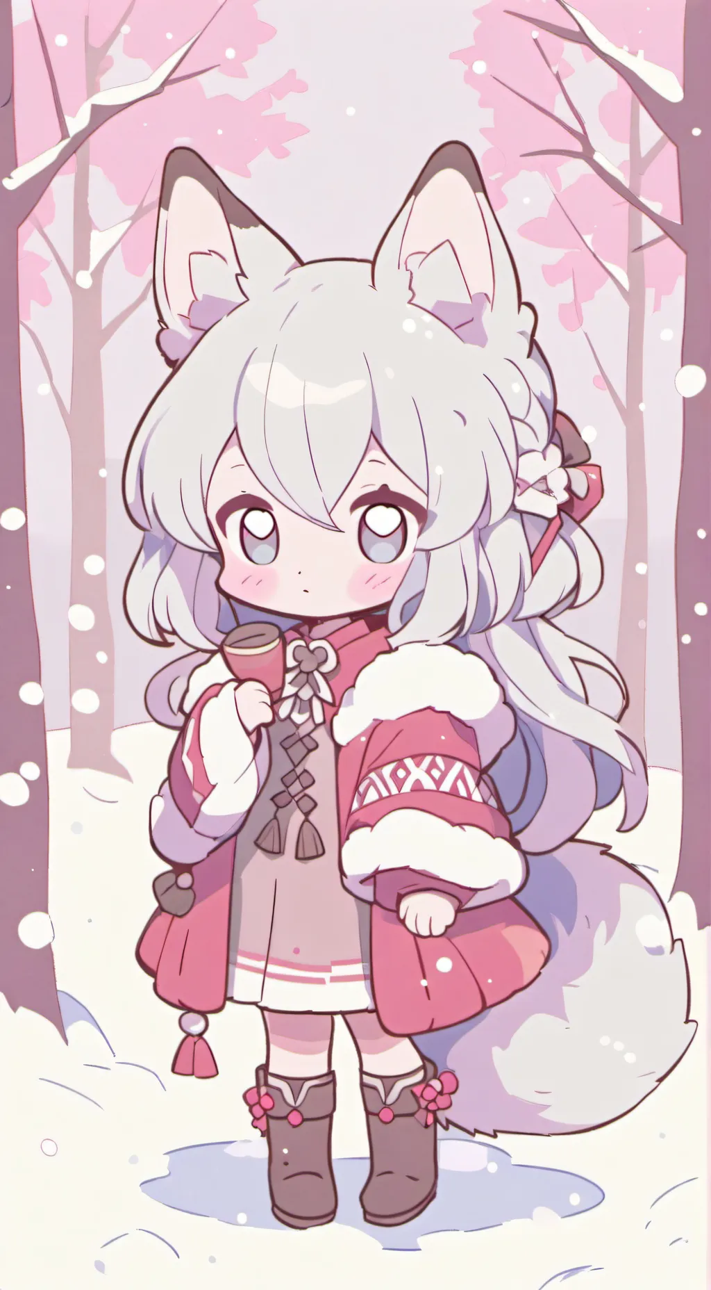 ai character: Fox background