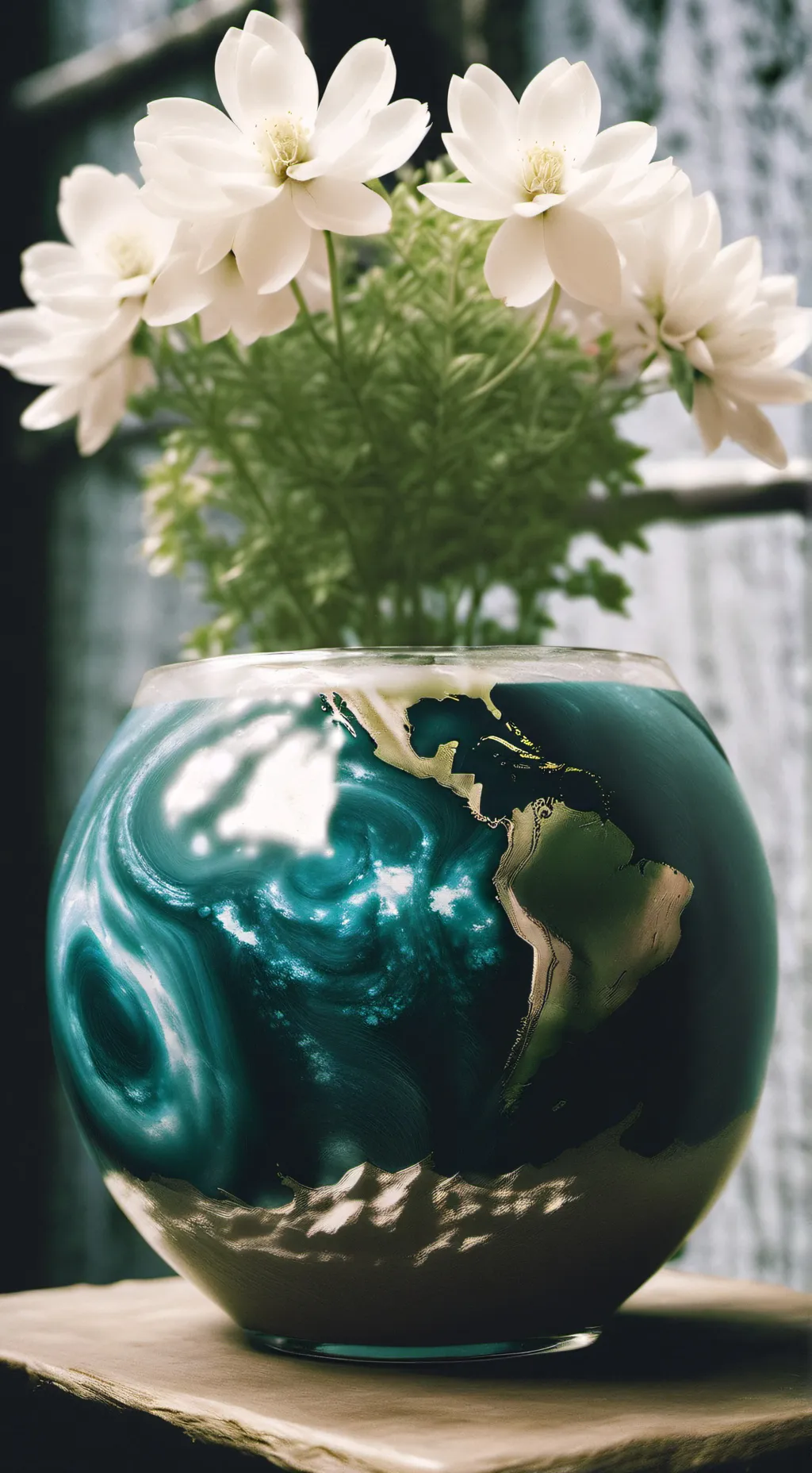 ai character: universo background