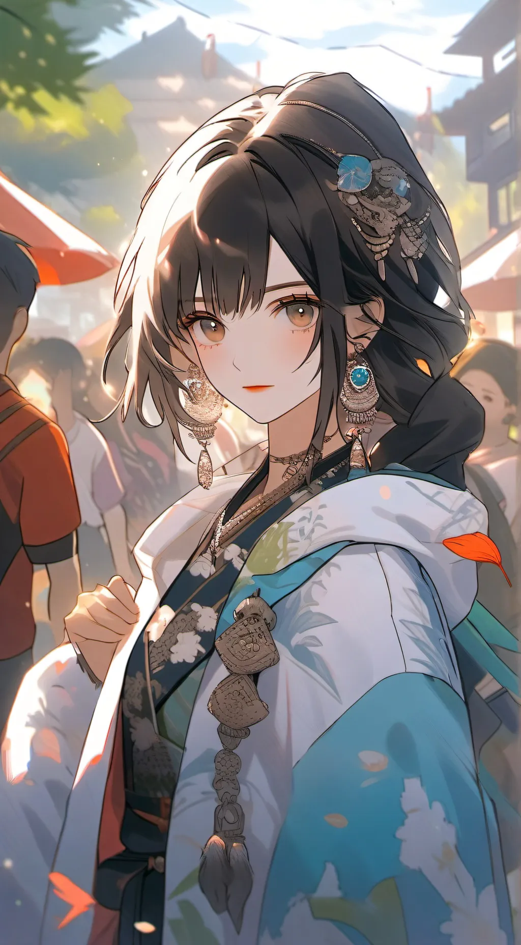 ai character: Bella  background