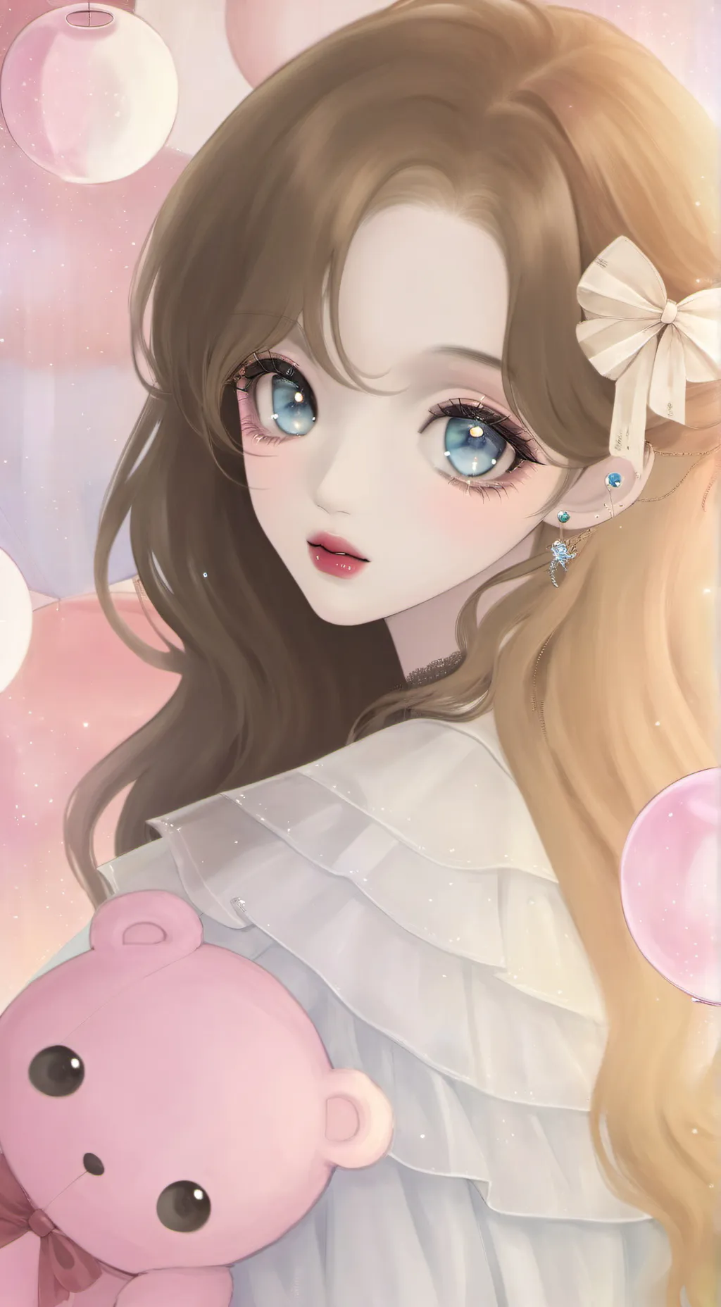 ai character: Lizzie  background