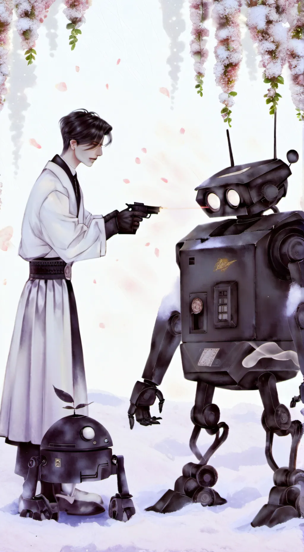 ai character: AI TAKE OVER 9 background