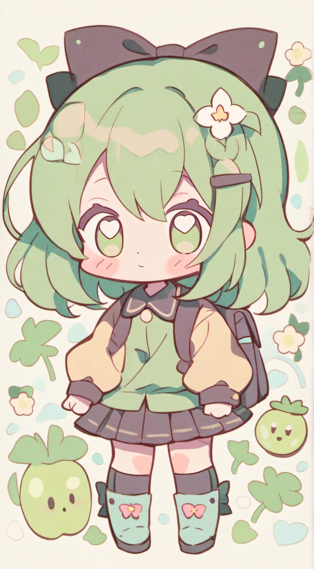 ai character: lemon  background