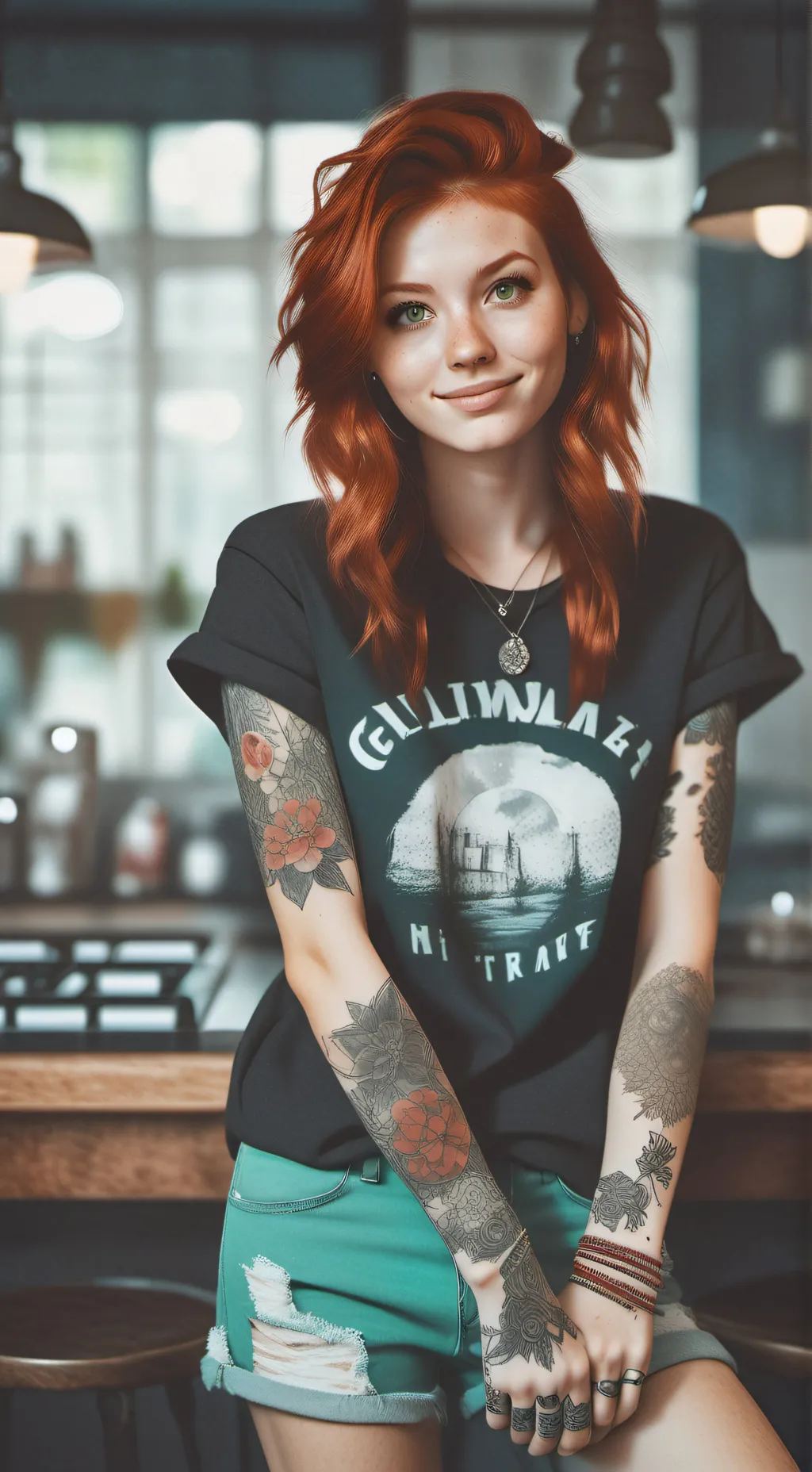 ai character: Amanda background