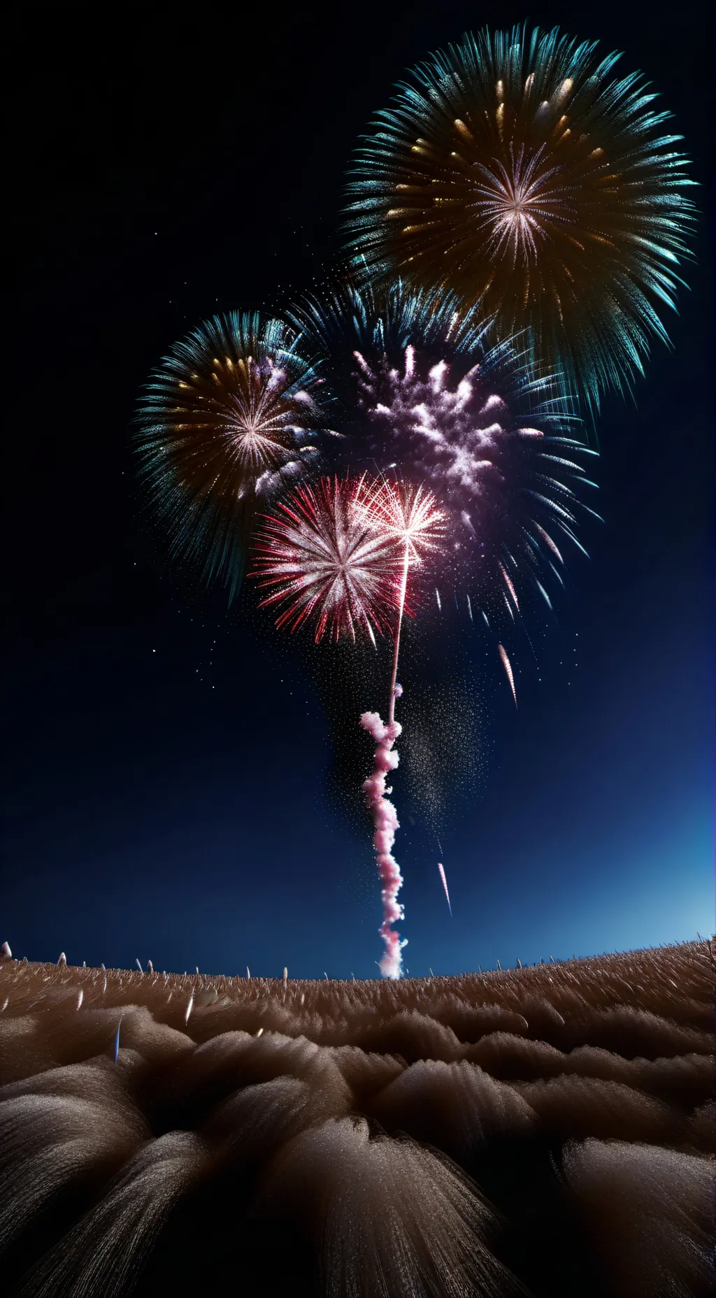 ai character: Happy 2025 background