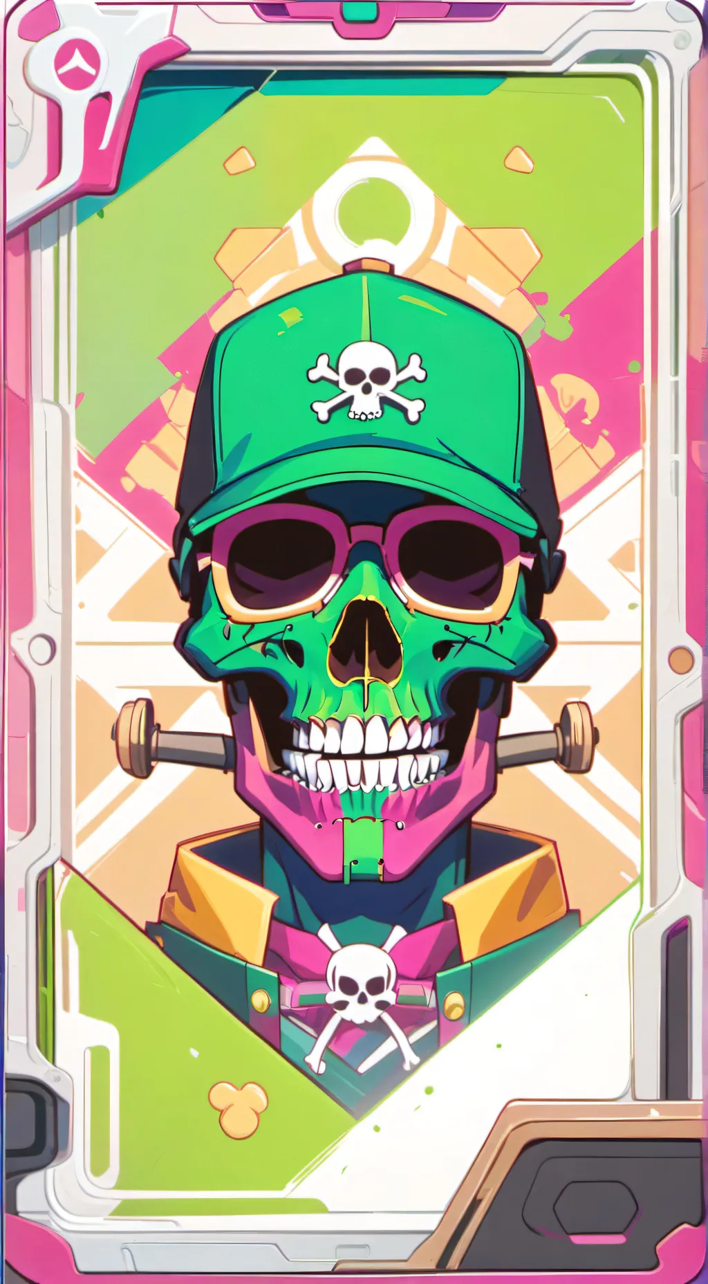 ai character: IHATEYOU.LUIGI background