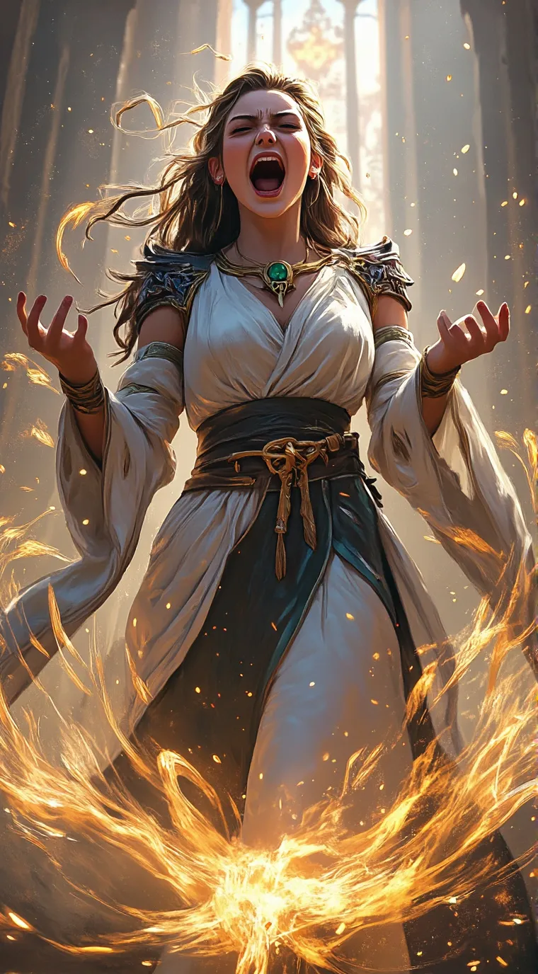 ai character: keren  background