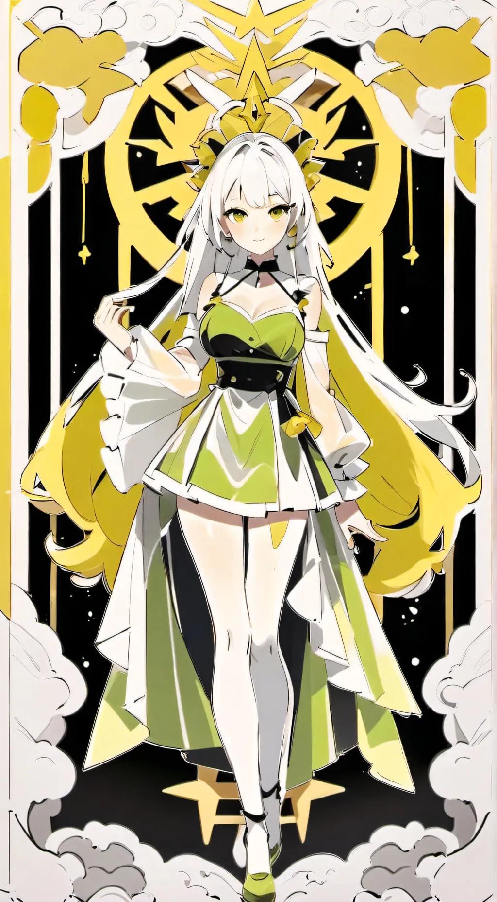 ai character: Estrella 💫 background