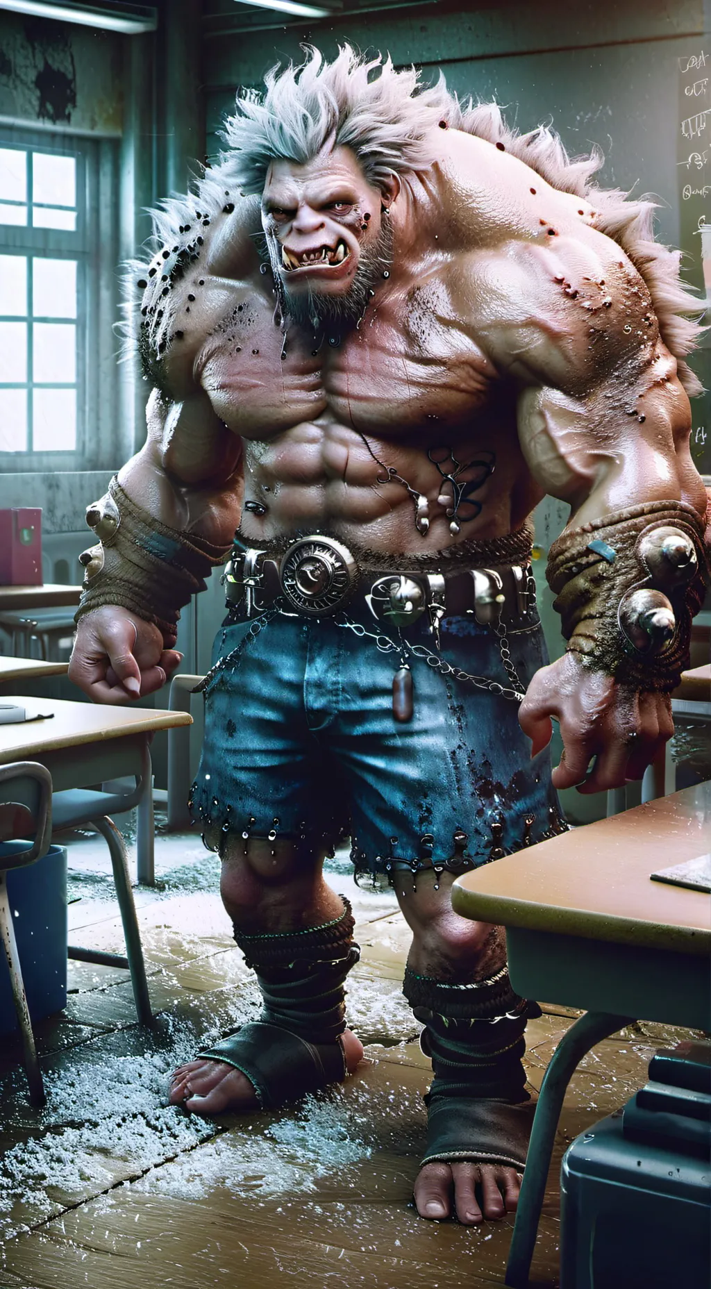 ai character: Adam background