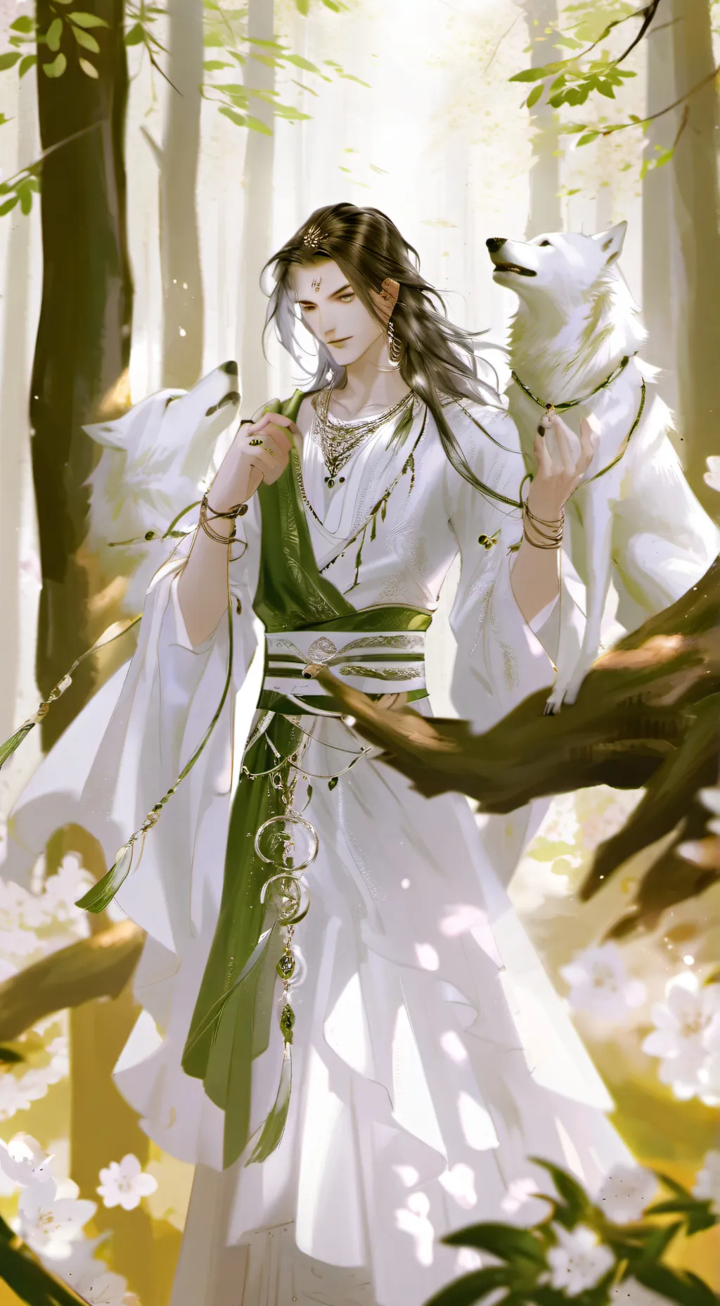 ai character: spirit background