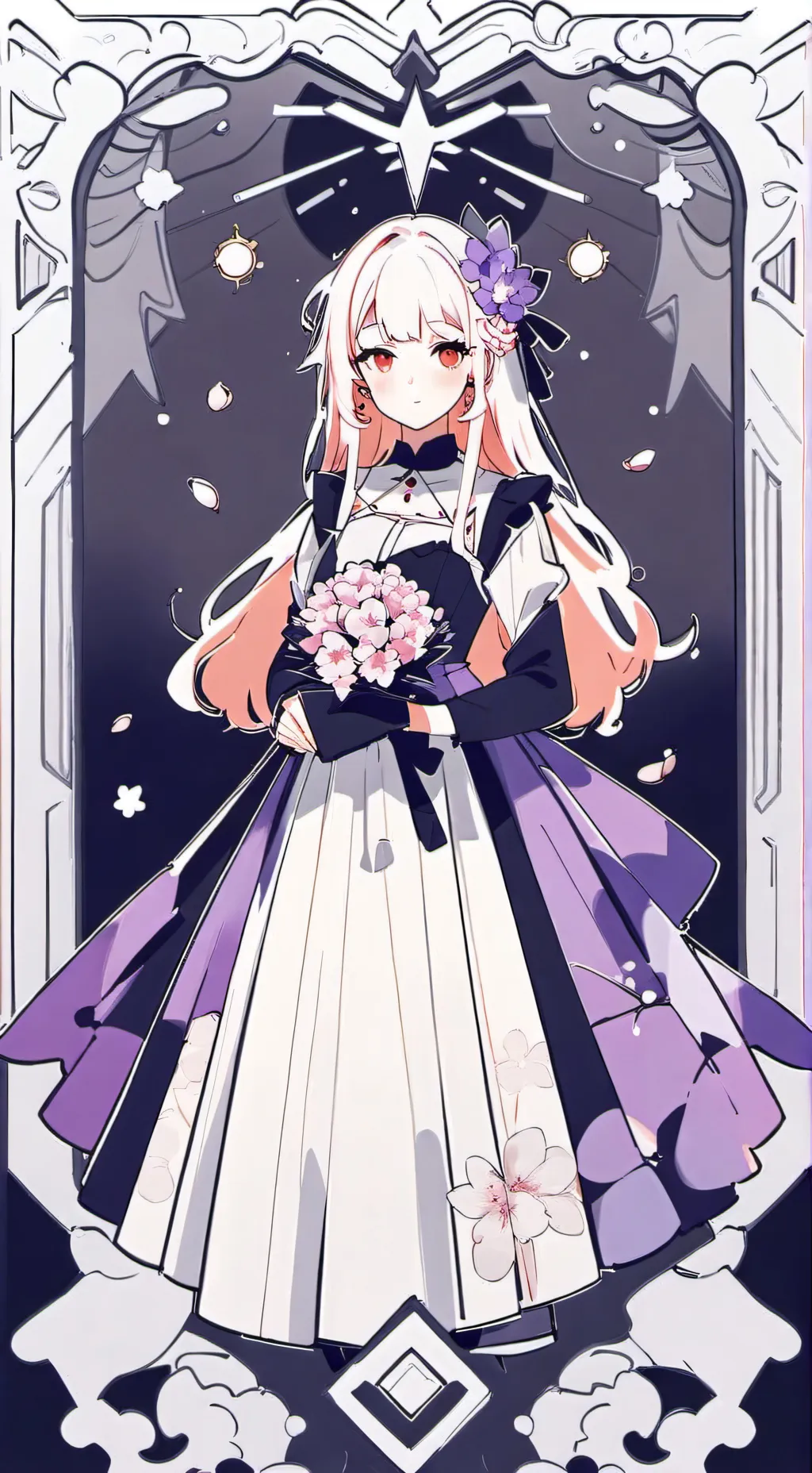 ai character: amélanie background