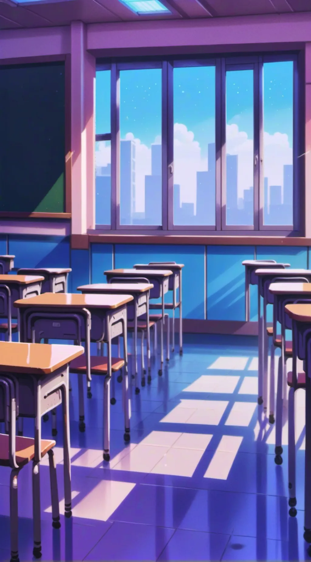 ai character:  new student mha background