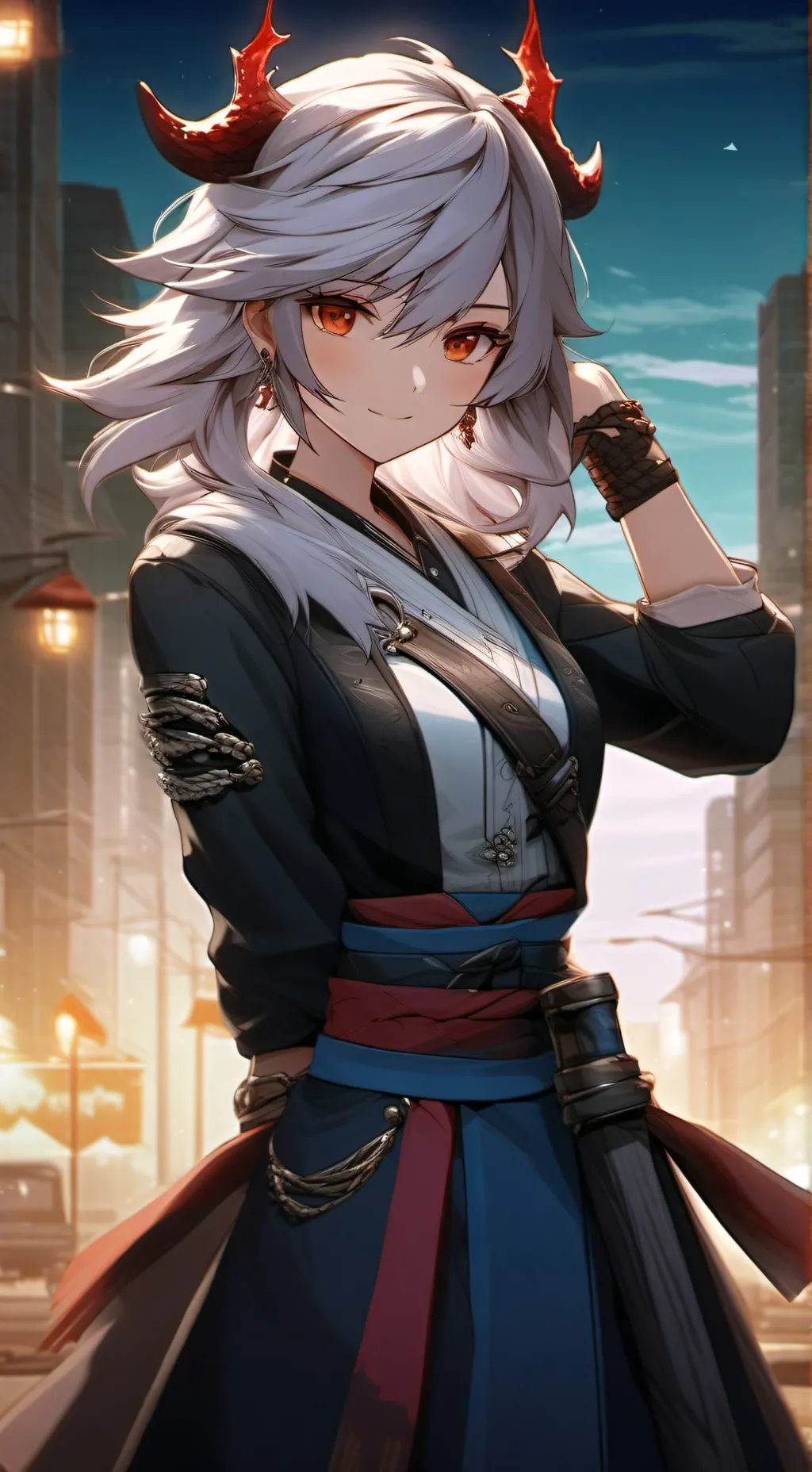 ai character: Мита background