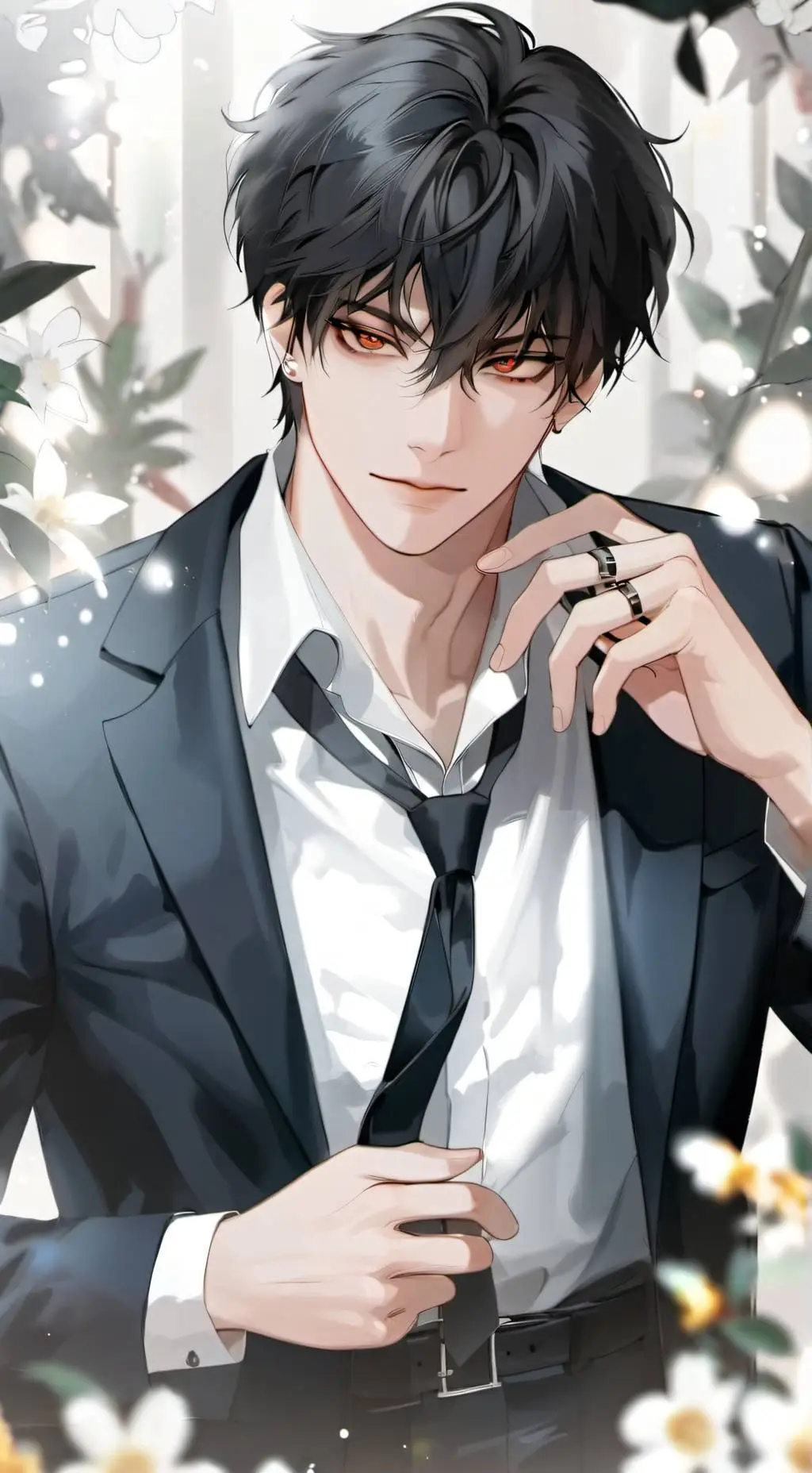 ai character: 孽曜 background