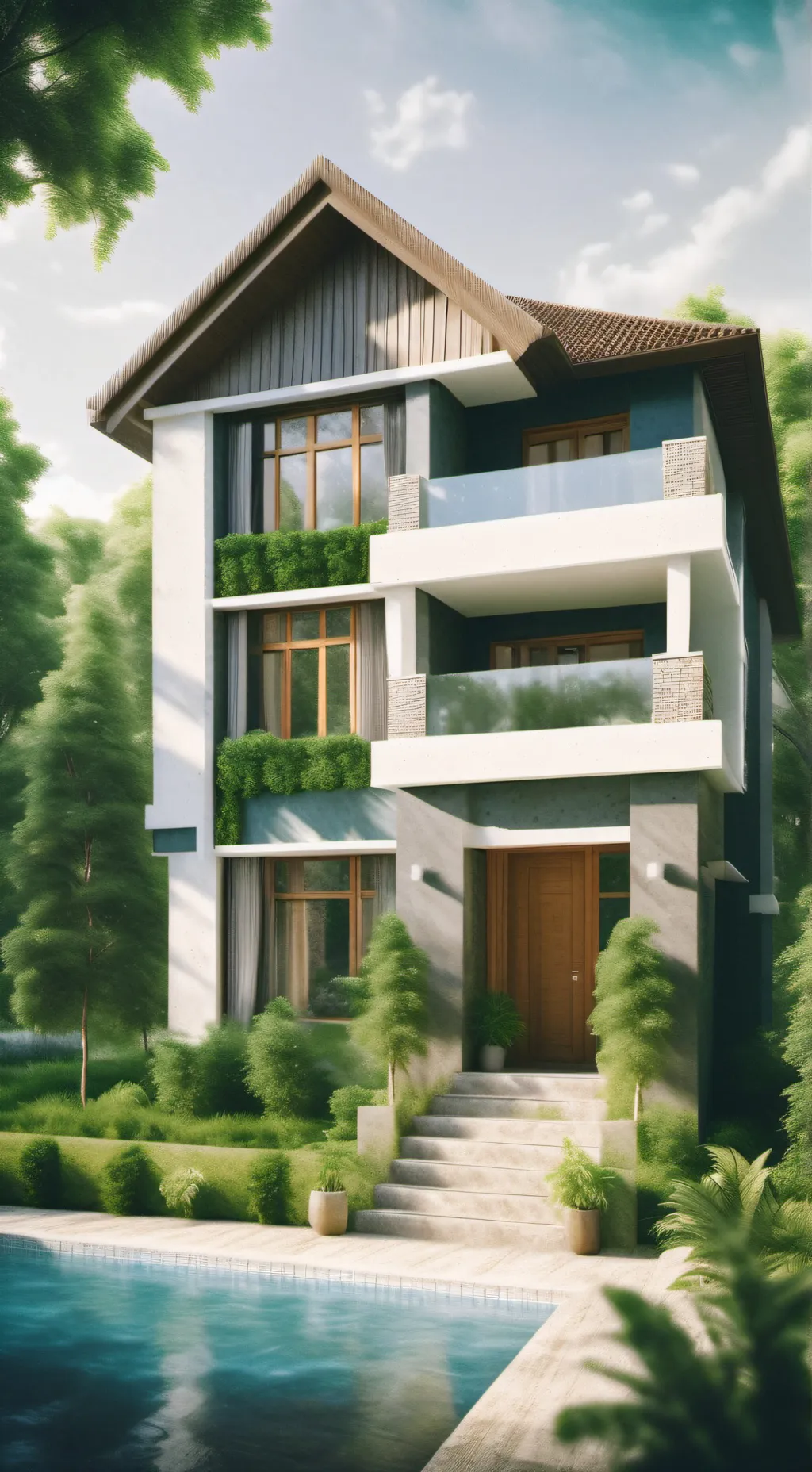 ai character: Your House background