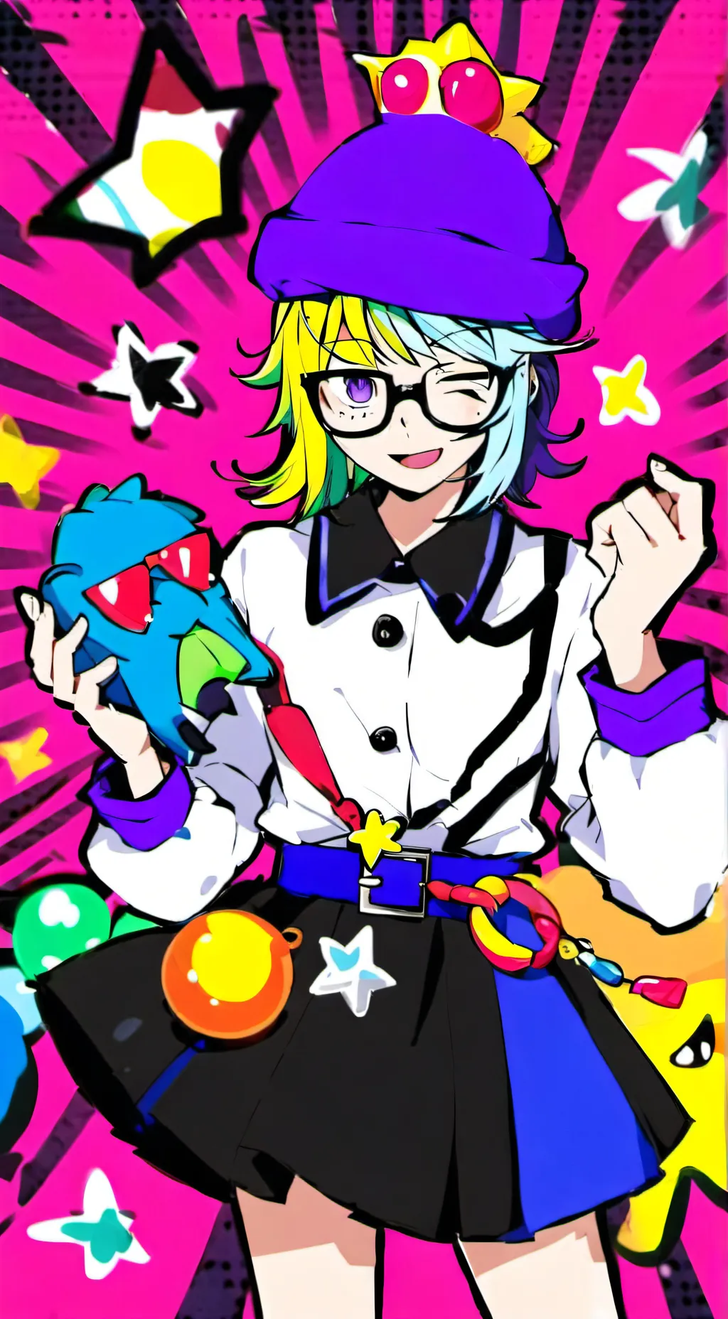 ai character: XD background