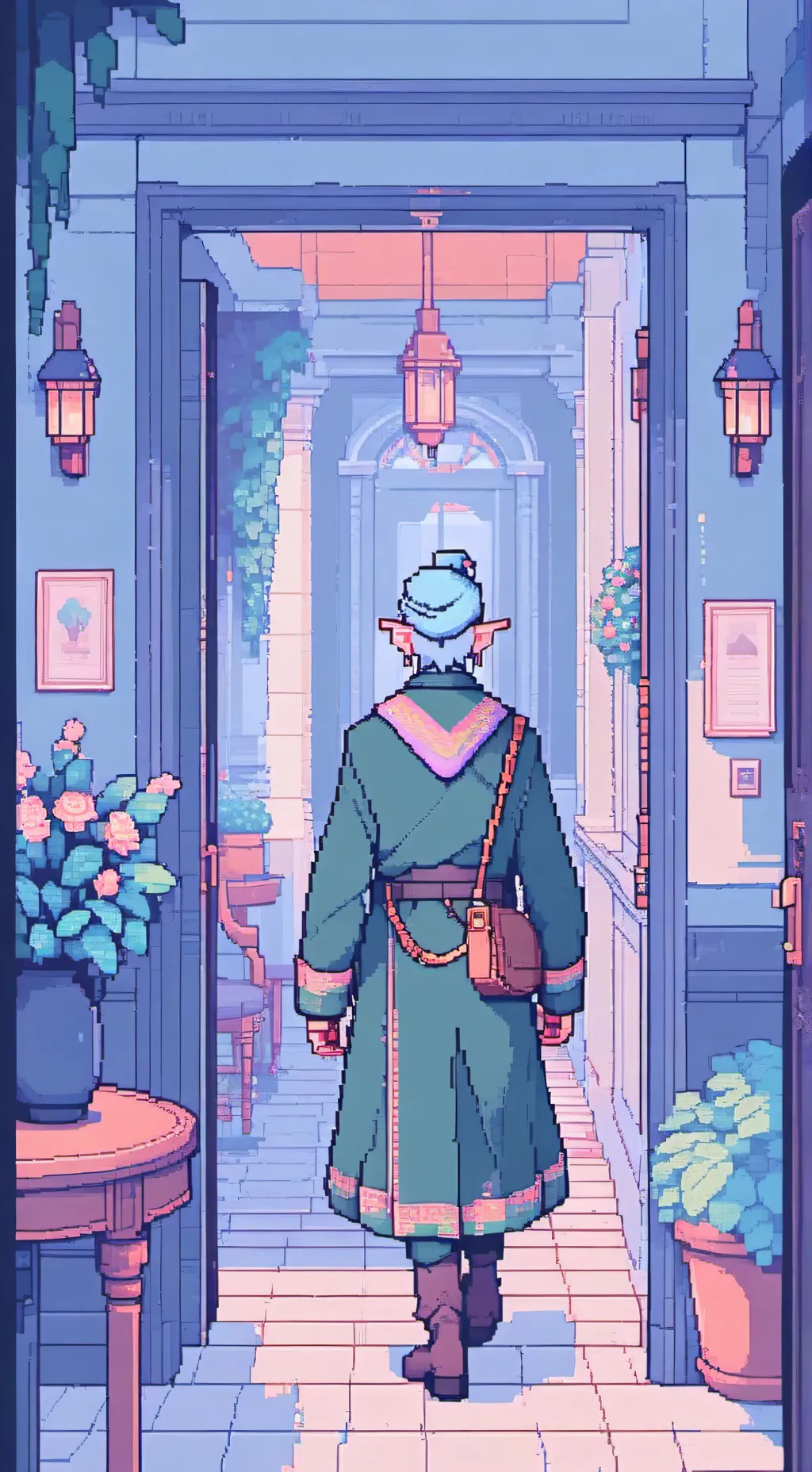 ai character: HH × EOTS background