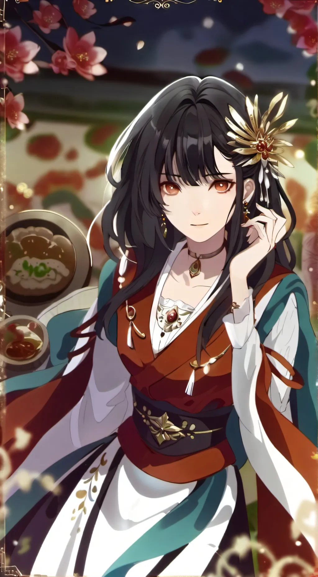 ai character: Kaya  background