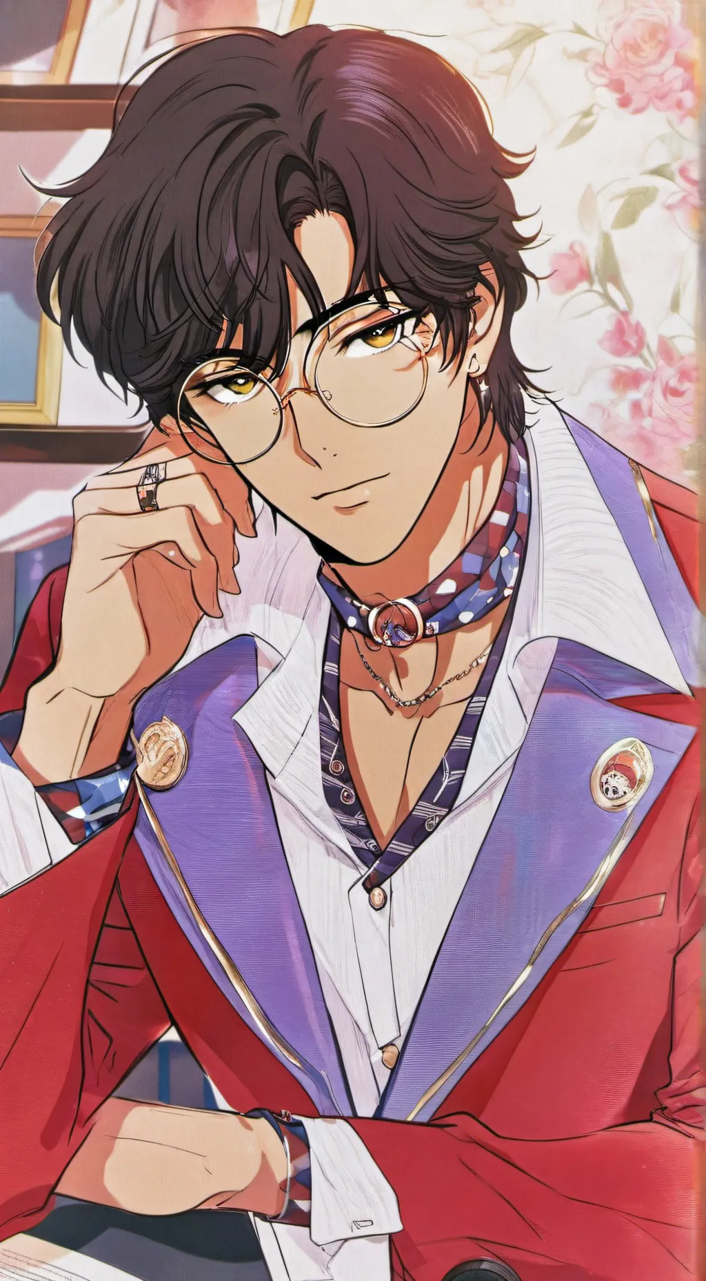 ai character: Riko  background