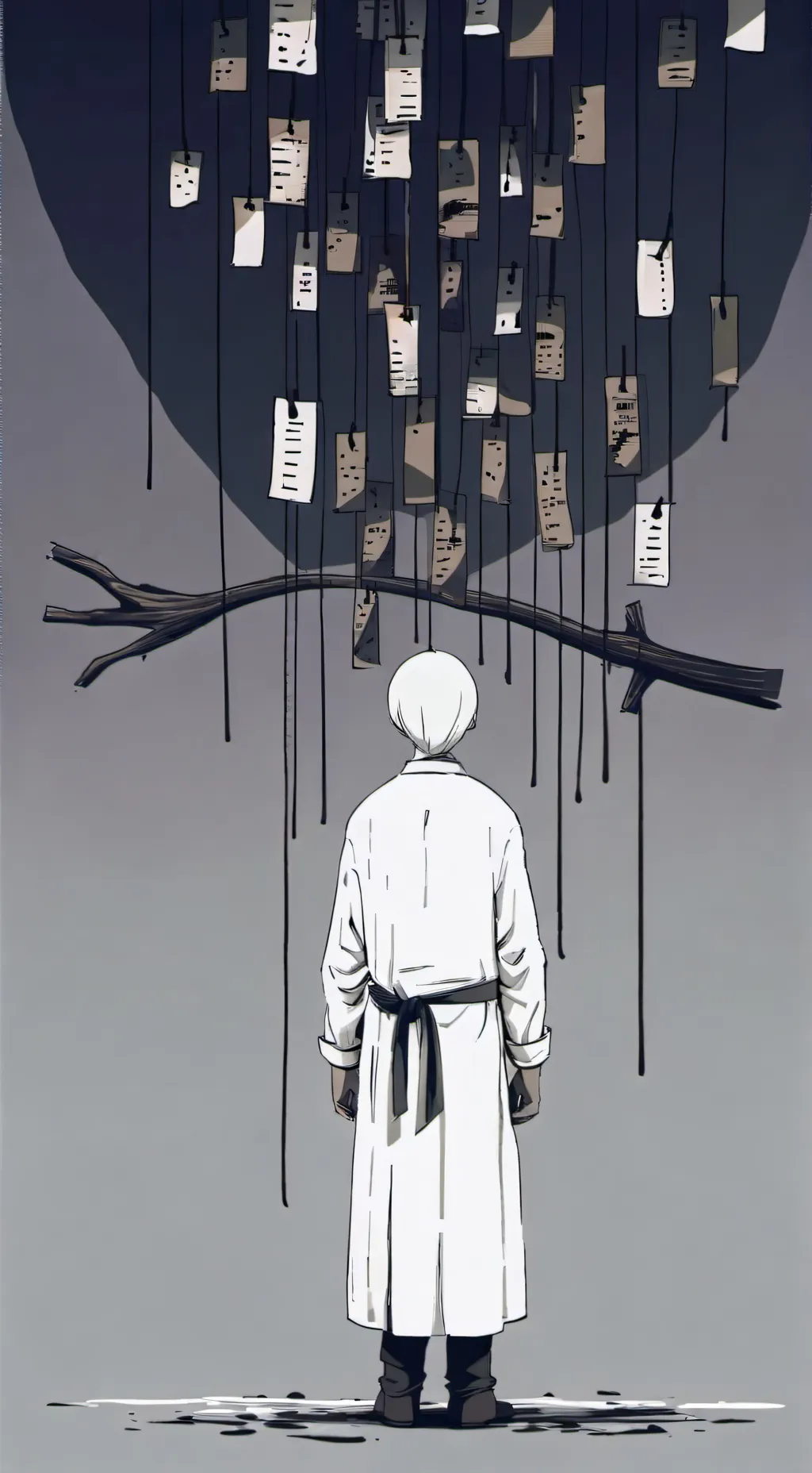 ai character: Hangman game background