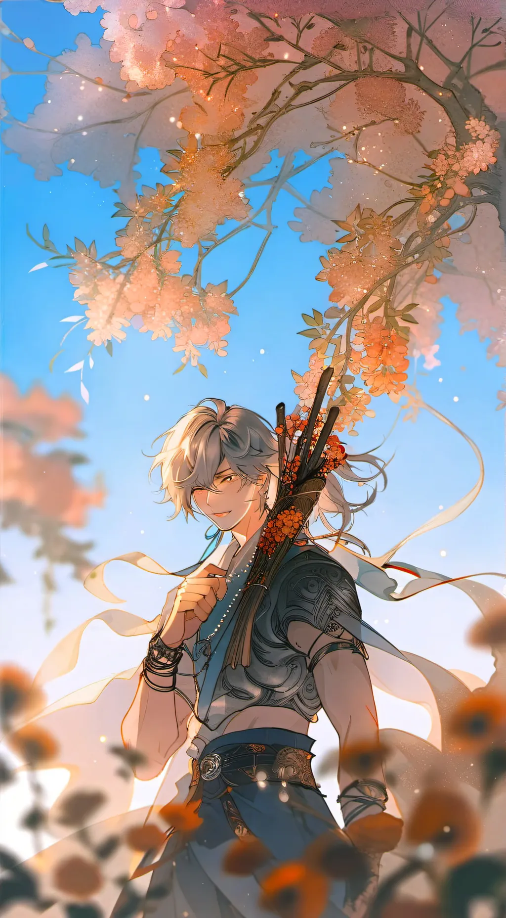 ai character: Deku  background